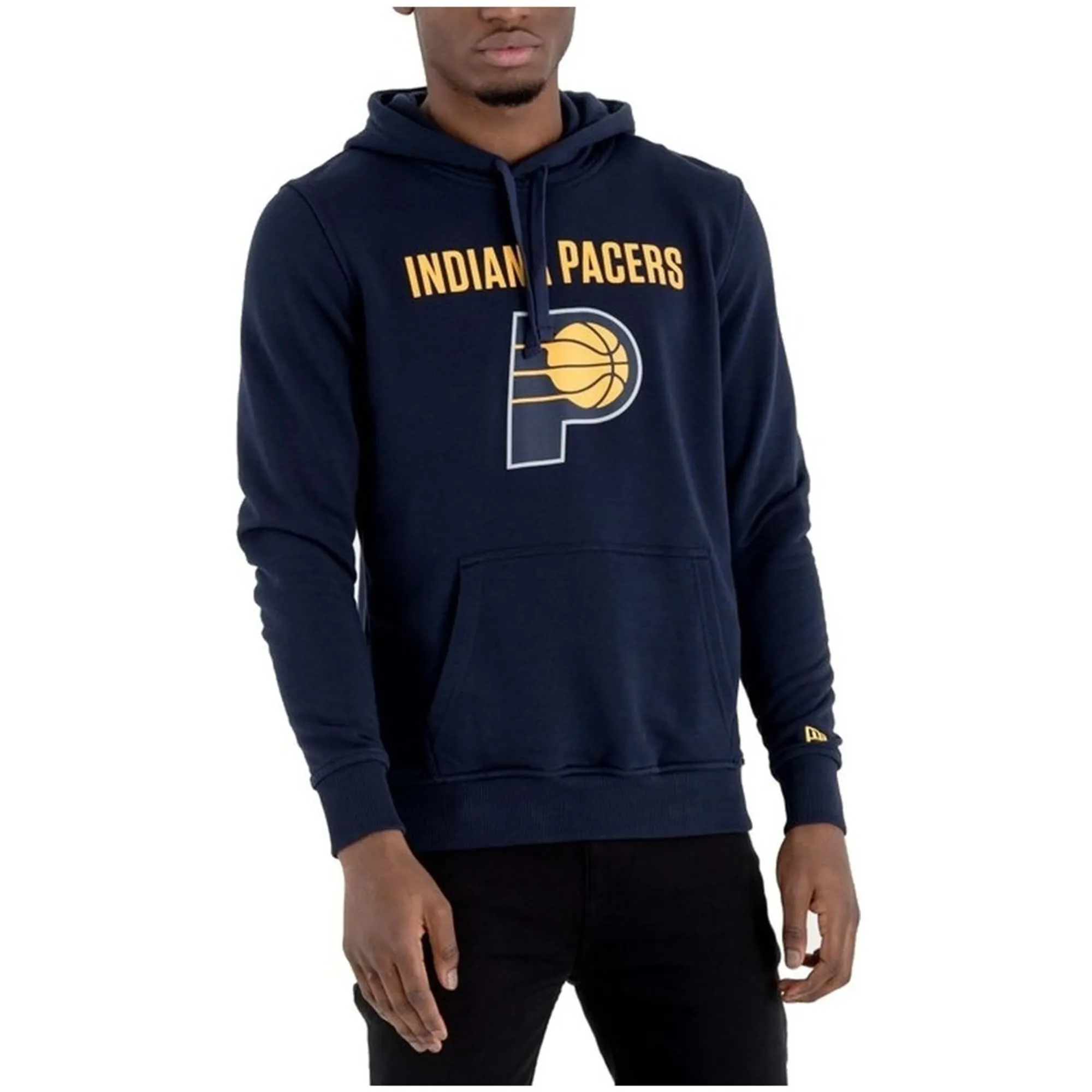 Indiana Pacers NBA Navy Pullover Hoodie New Era Cap adult unisex