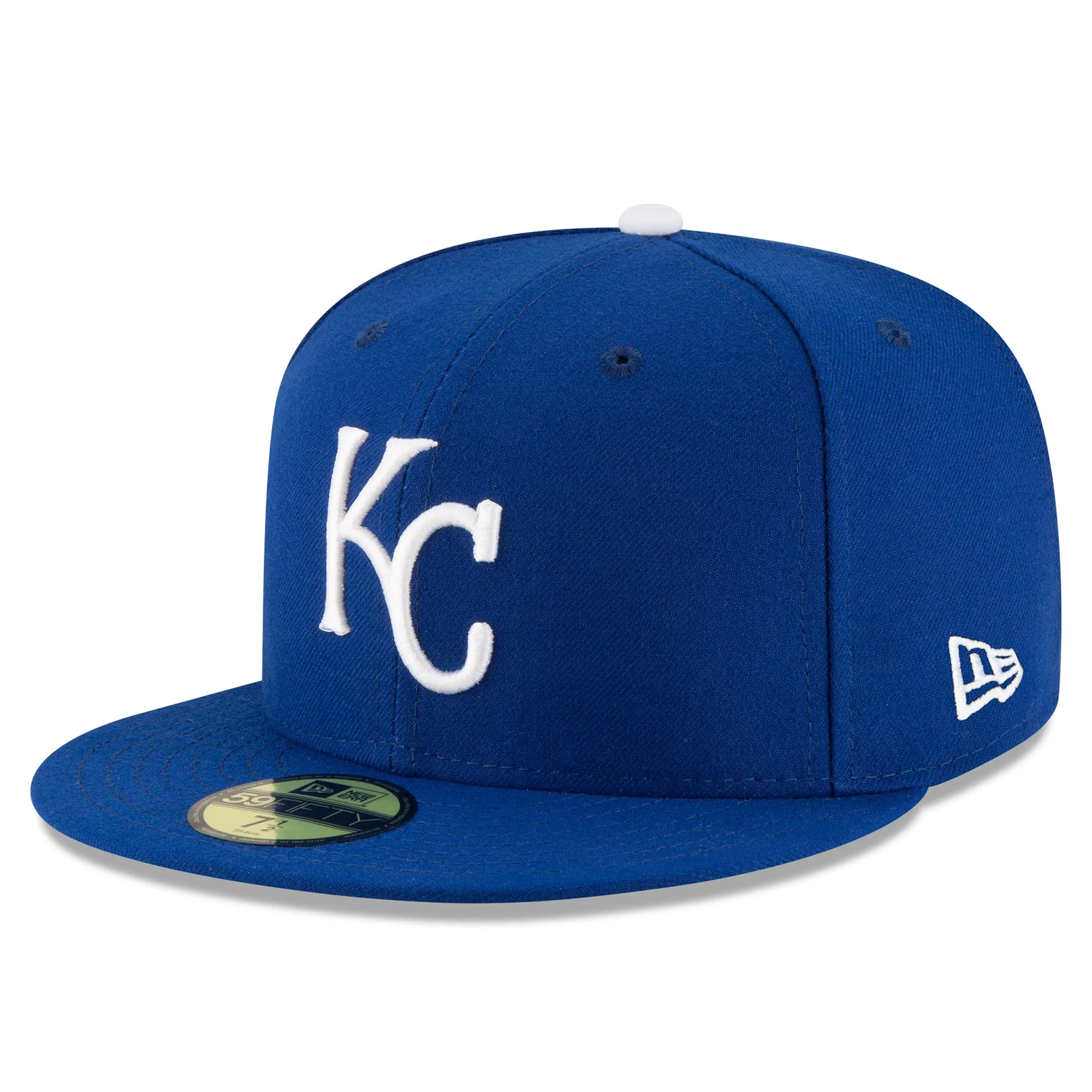 Kansas City Royals AC Perf Blue 59FIFTY Cap New Era Cap adult unisex
