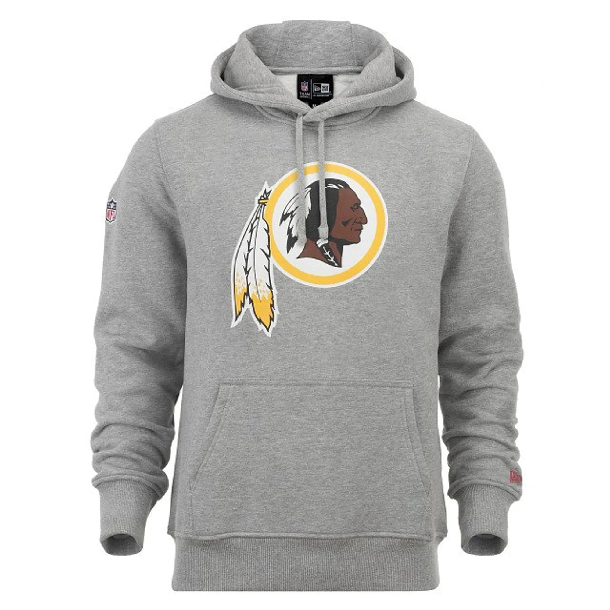 Washington Commanders NFL Grey Pullover Hoodie New Era Cap adult unisex