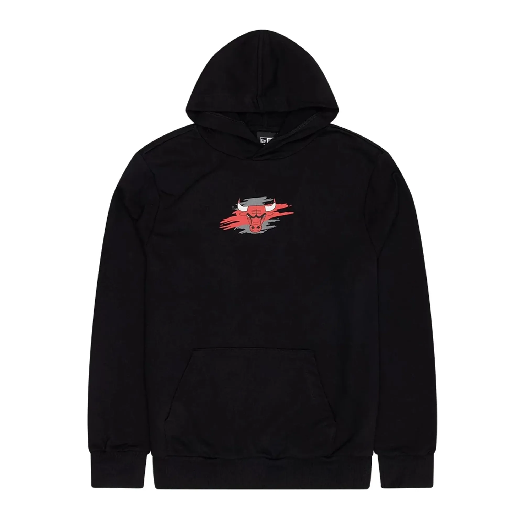 Chicago Bulls NBA Graphic Black Pullover Hoodie New Era Cap adult unisex