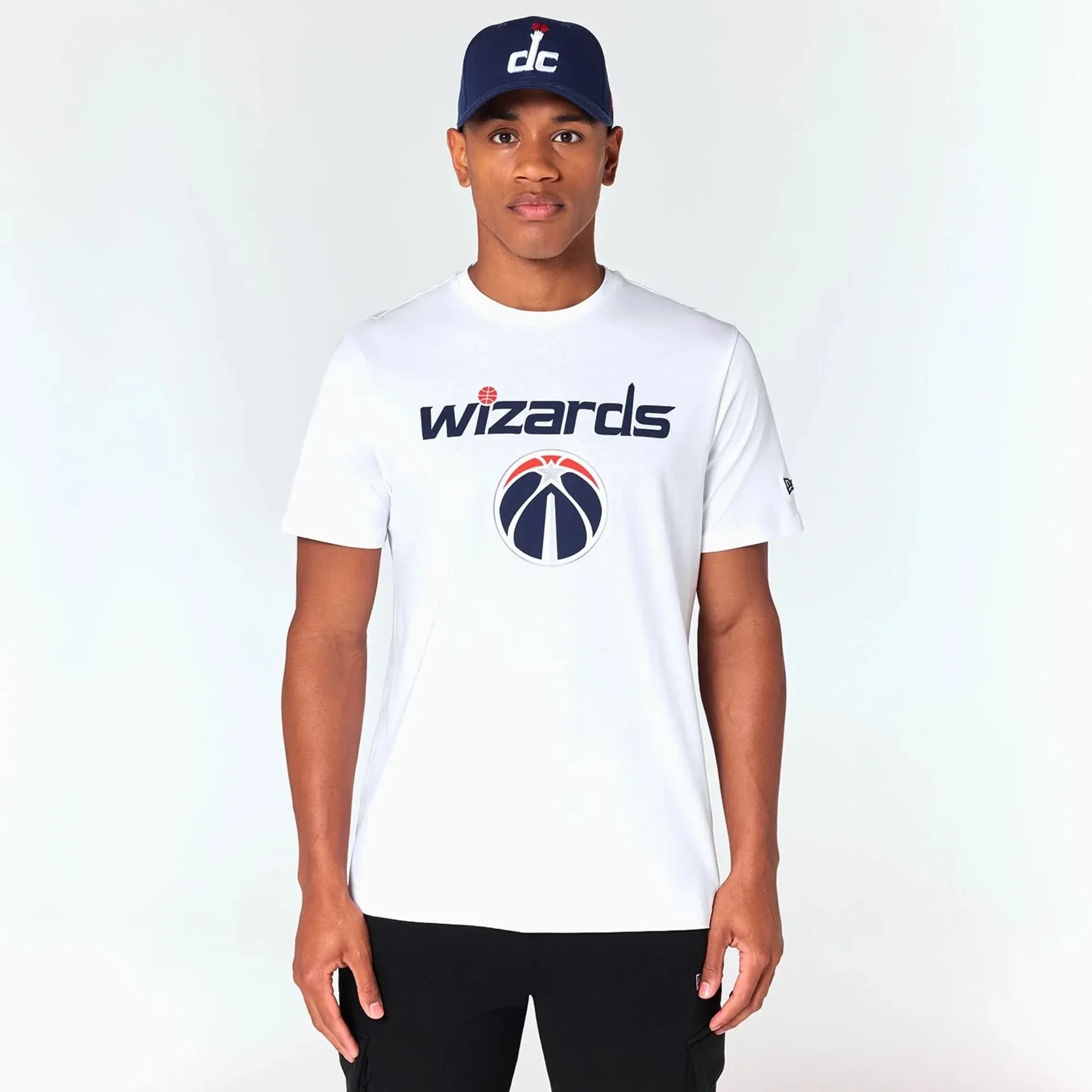 Washington Wizards NBA White T-Shirt New Era Cap adult unisex