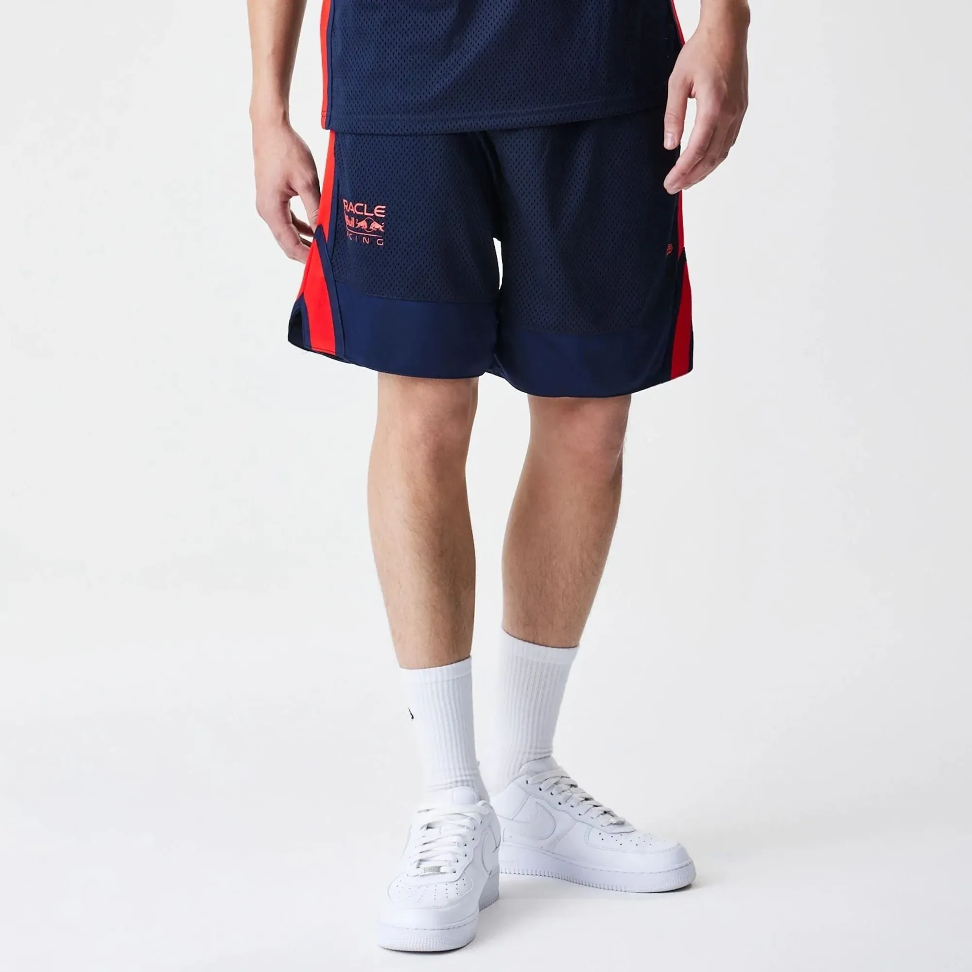 Red Bull Racing Basketball Mesh Dark Blue Shorts New Era Cap adult unisex