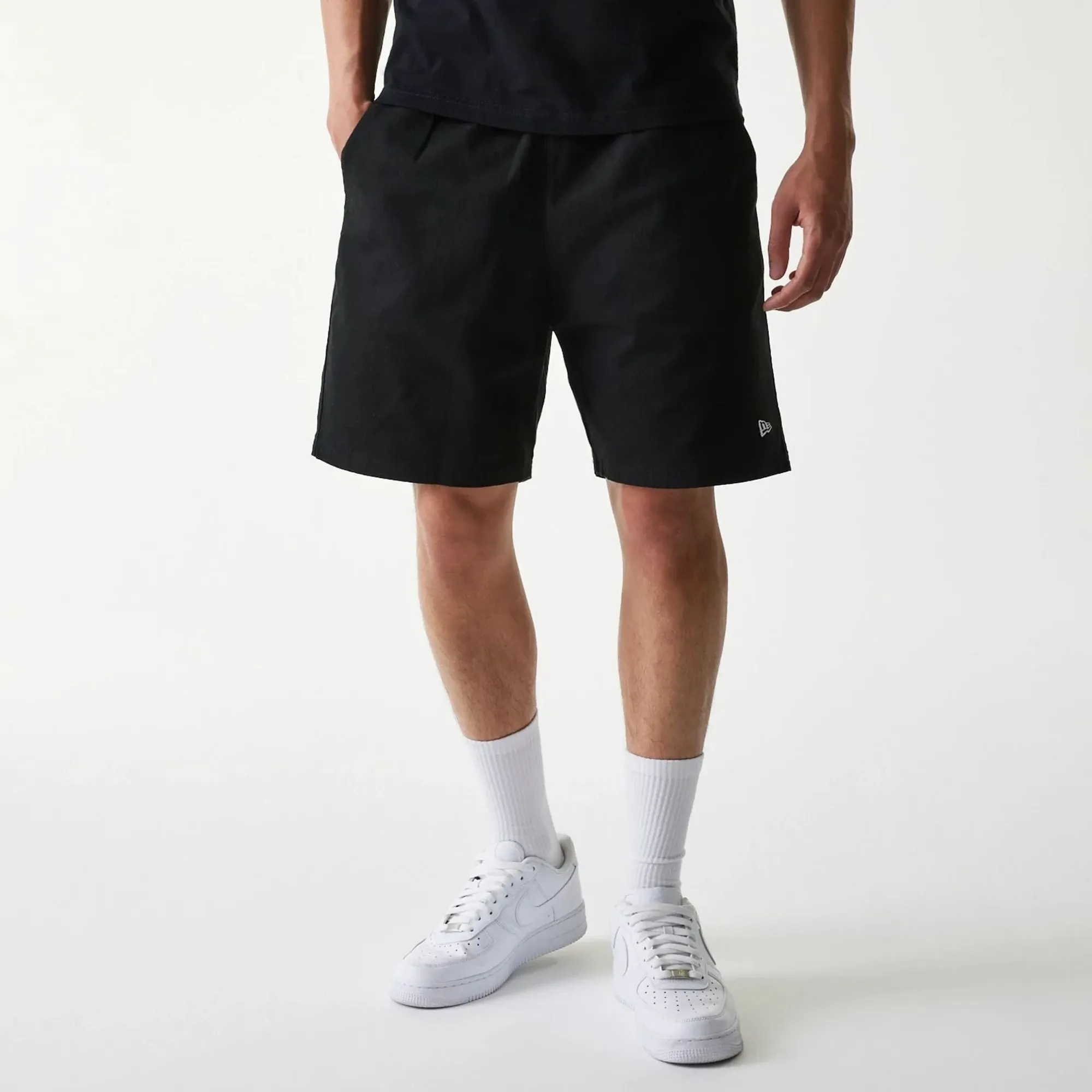 New Era Japan Woven Black Shorts adult unisex