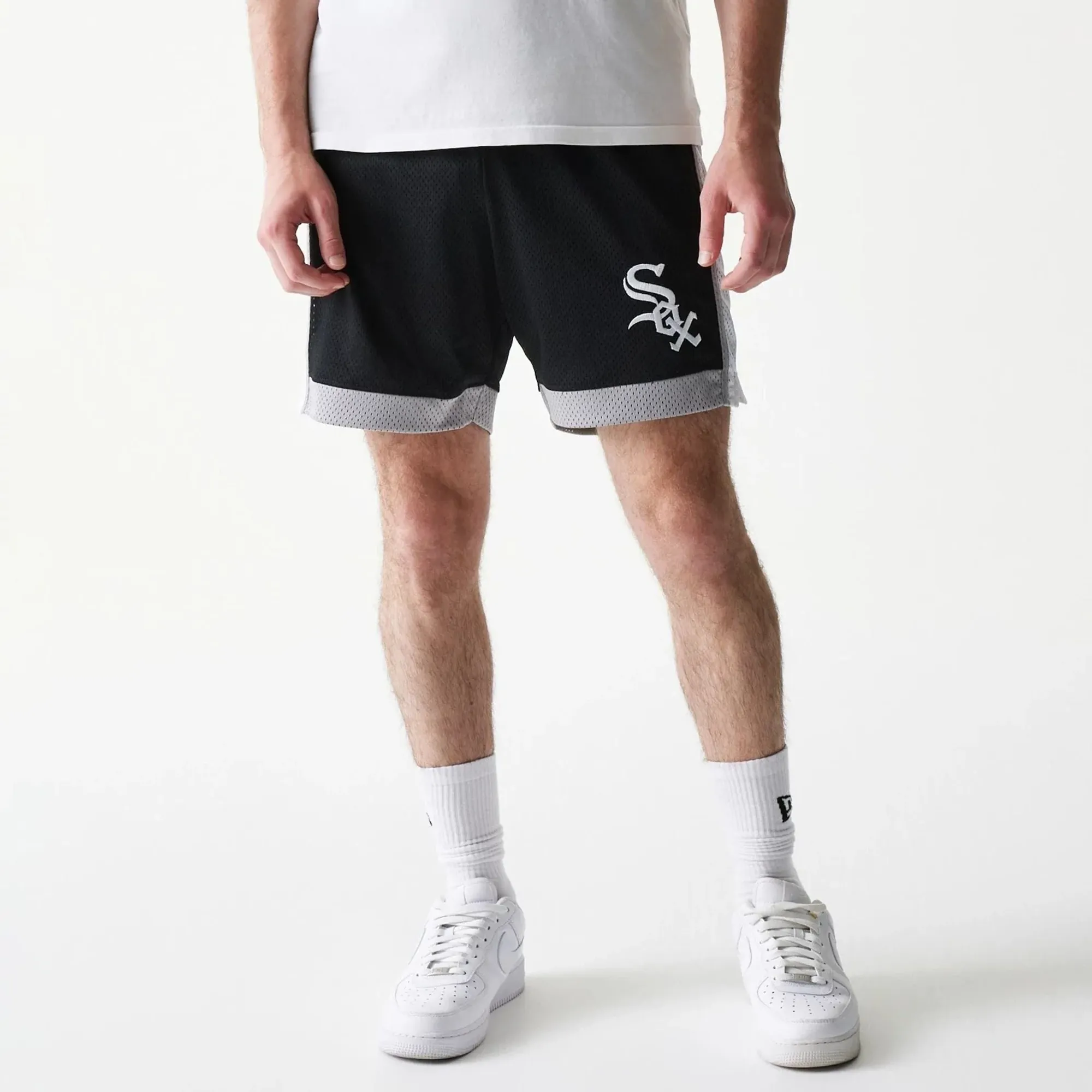 Chicago White Sox MLB Sport Classic Black Shorts New Era Cap adult unisex