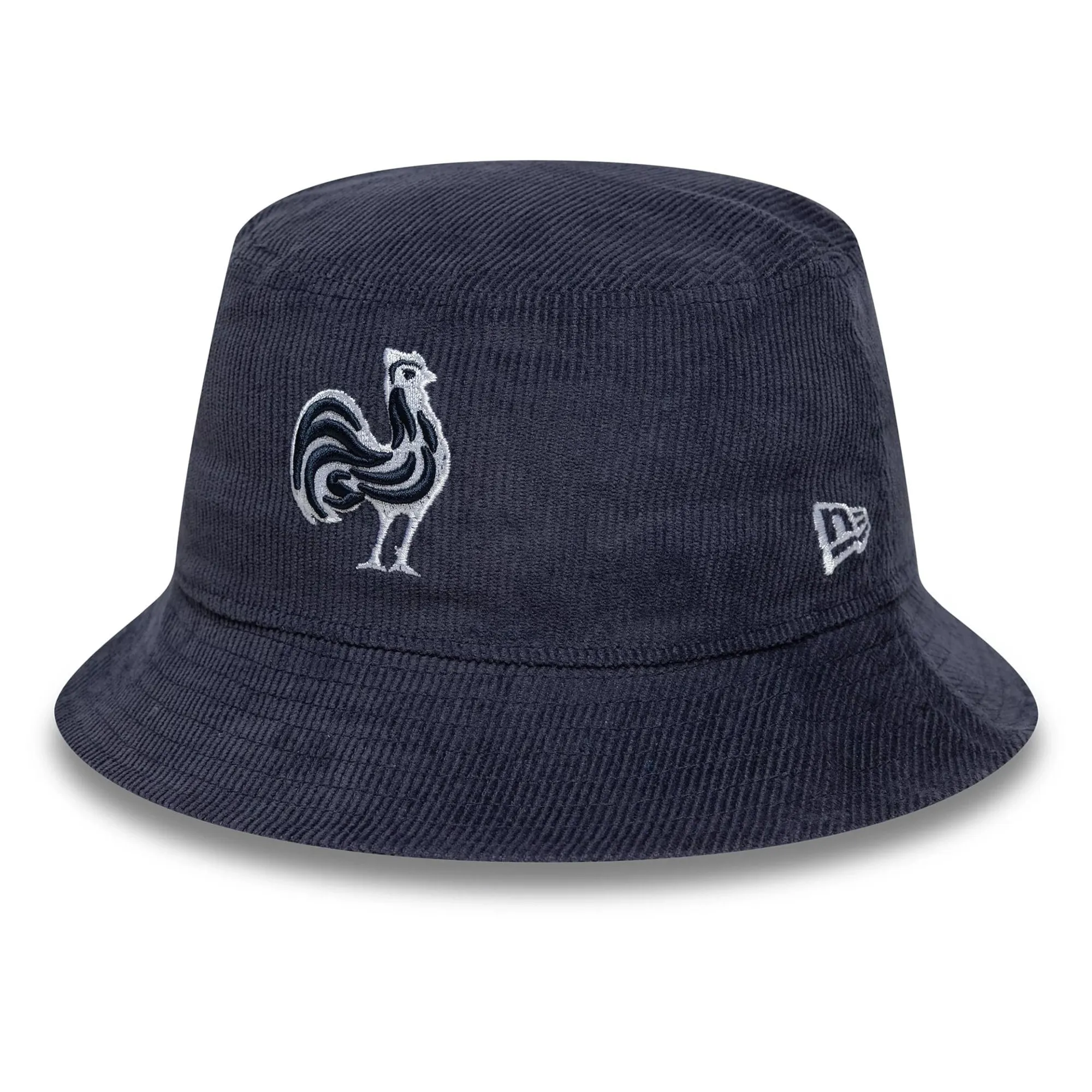 French Federation Of Rugby Cord Navy Bucket Hat New Era Cap adult unisex