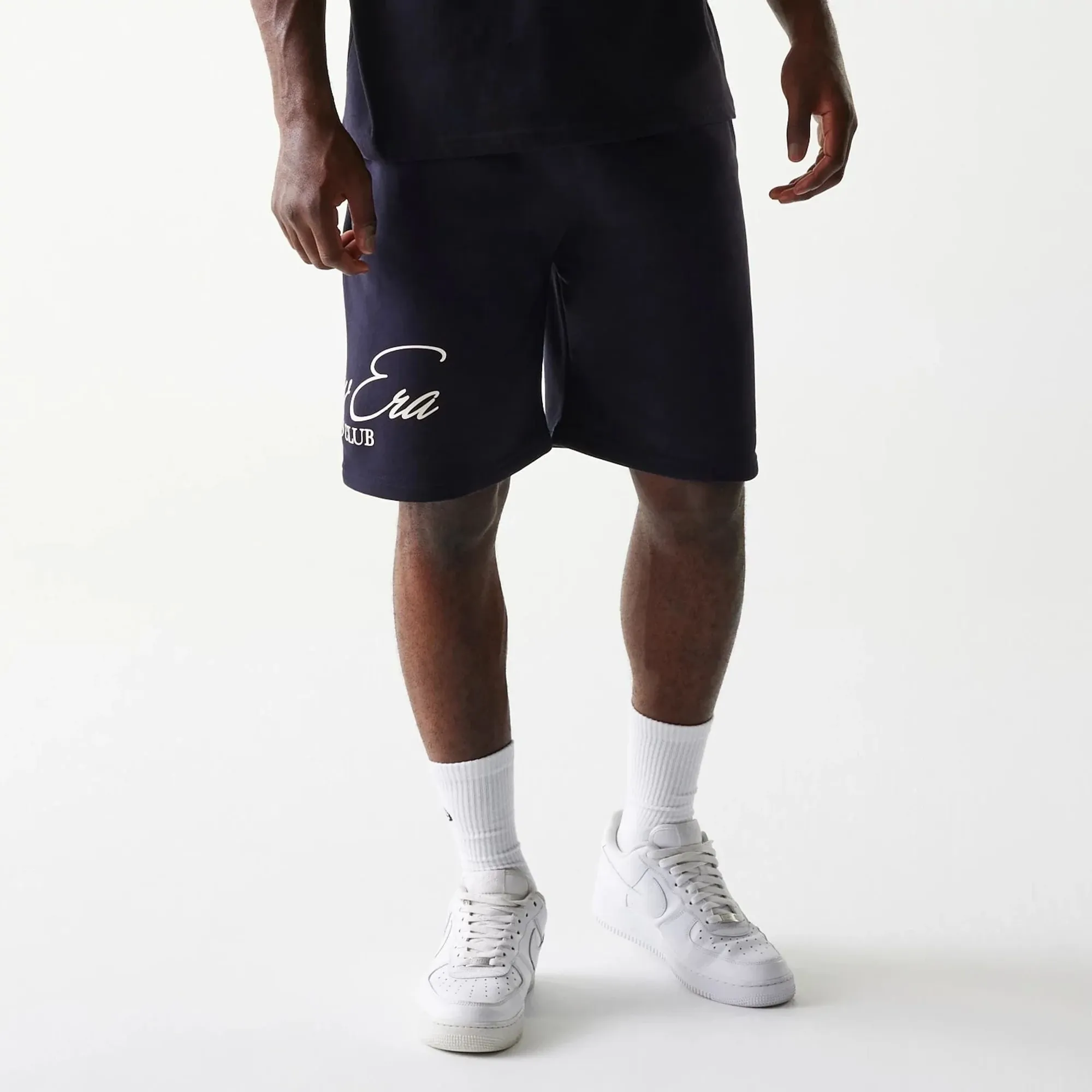 New Era Side Logo Navy Shorts adult unisex