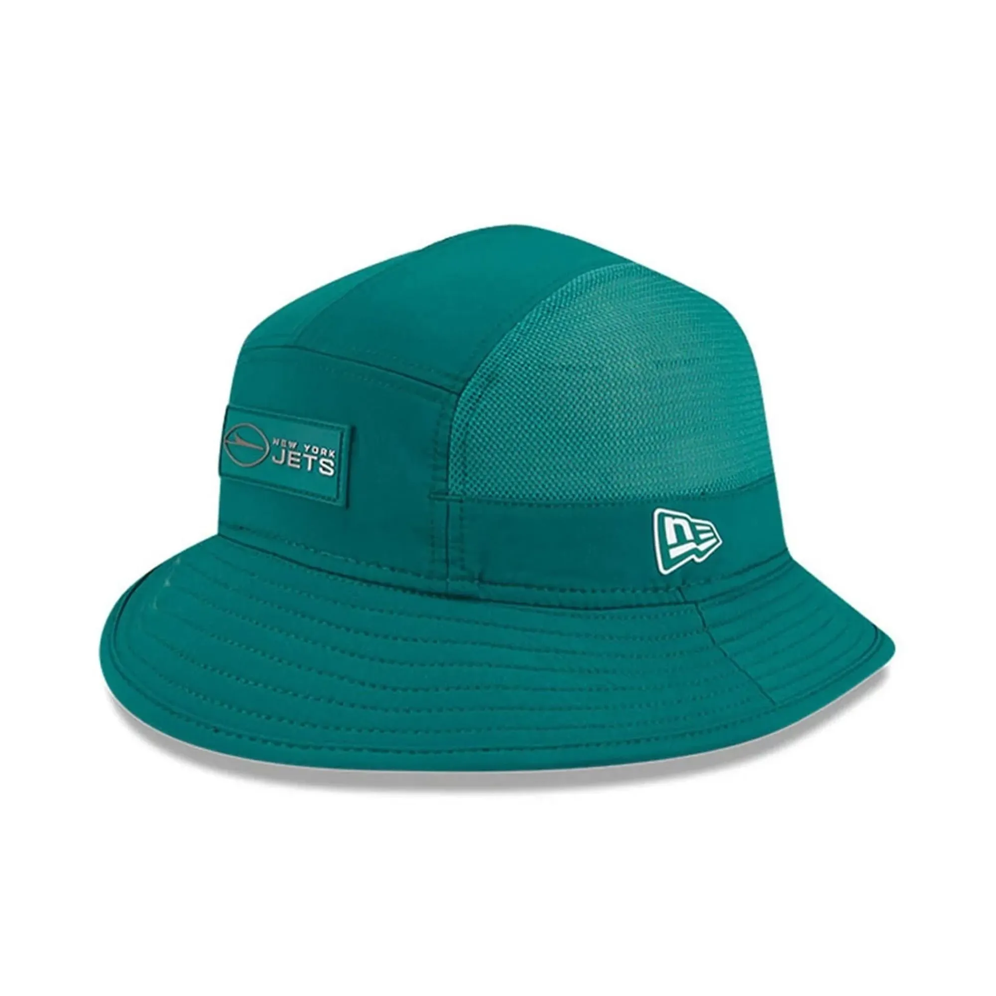 New York Jets NFL Sideline 2025 Green Stretch Bucket Hat New Era Cap adult unisex
