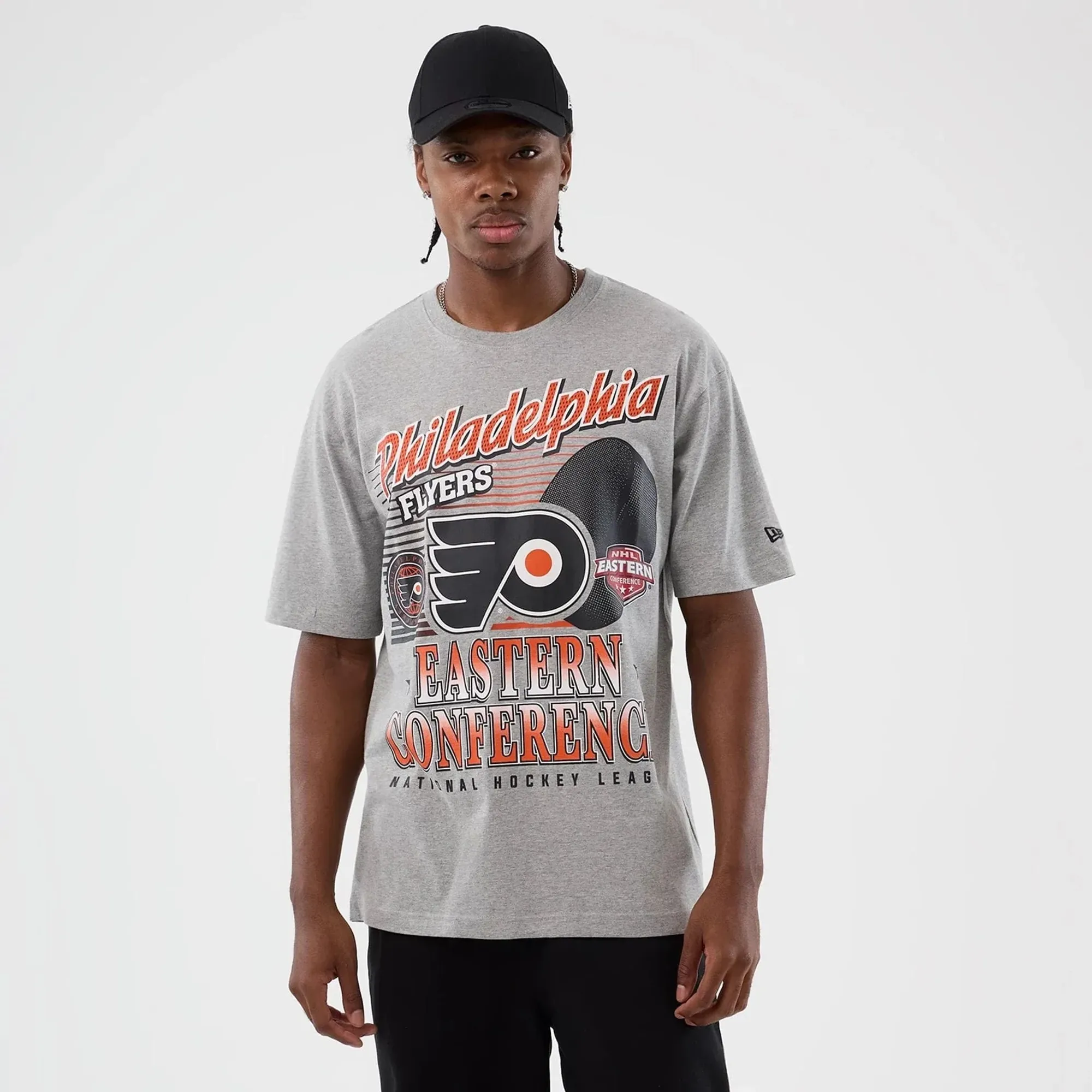Philadelphia Flyers NHL Sport Classic Grey T-Shirt New Era Cap adult unisex