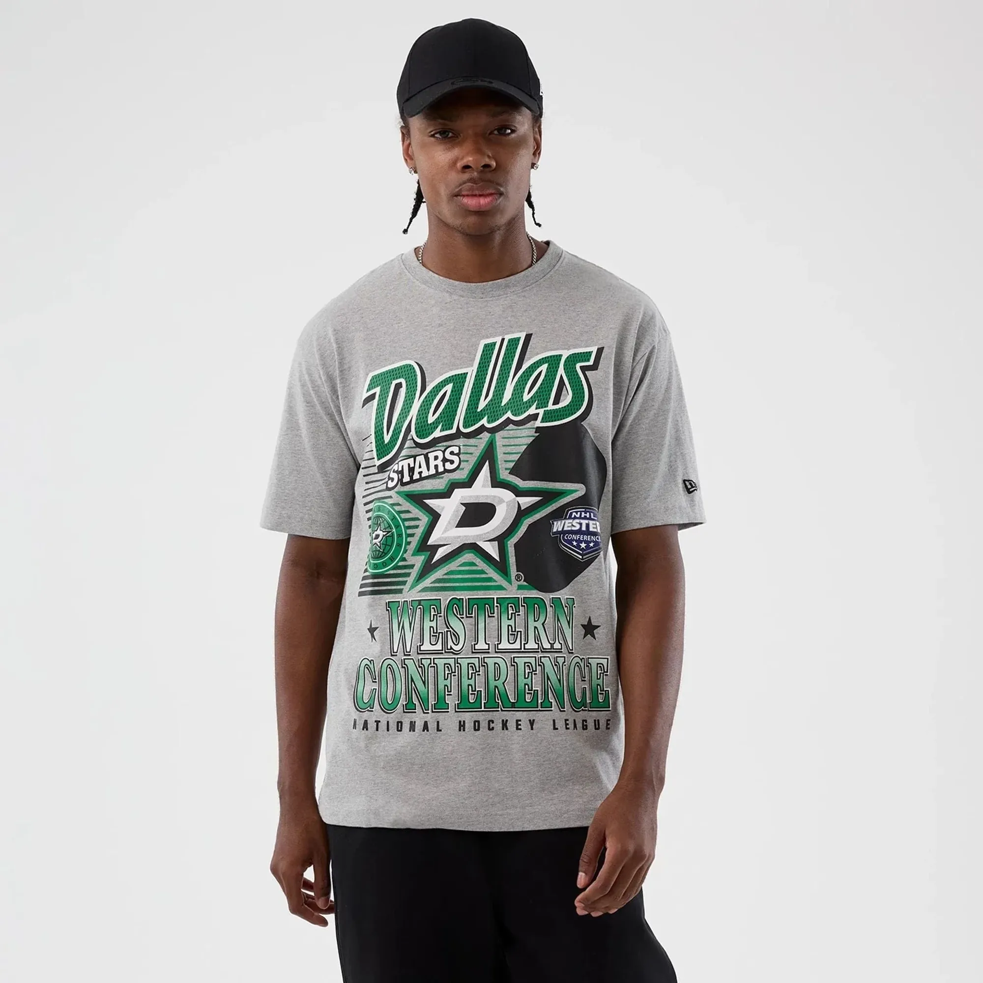 Dallas Stars NHL Sport Classic Grey T-Shirt New Era Cap adult unisex