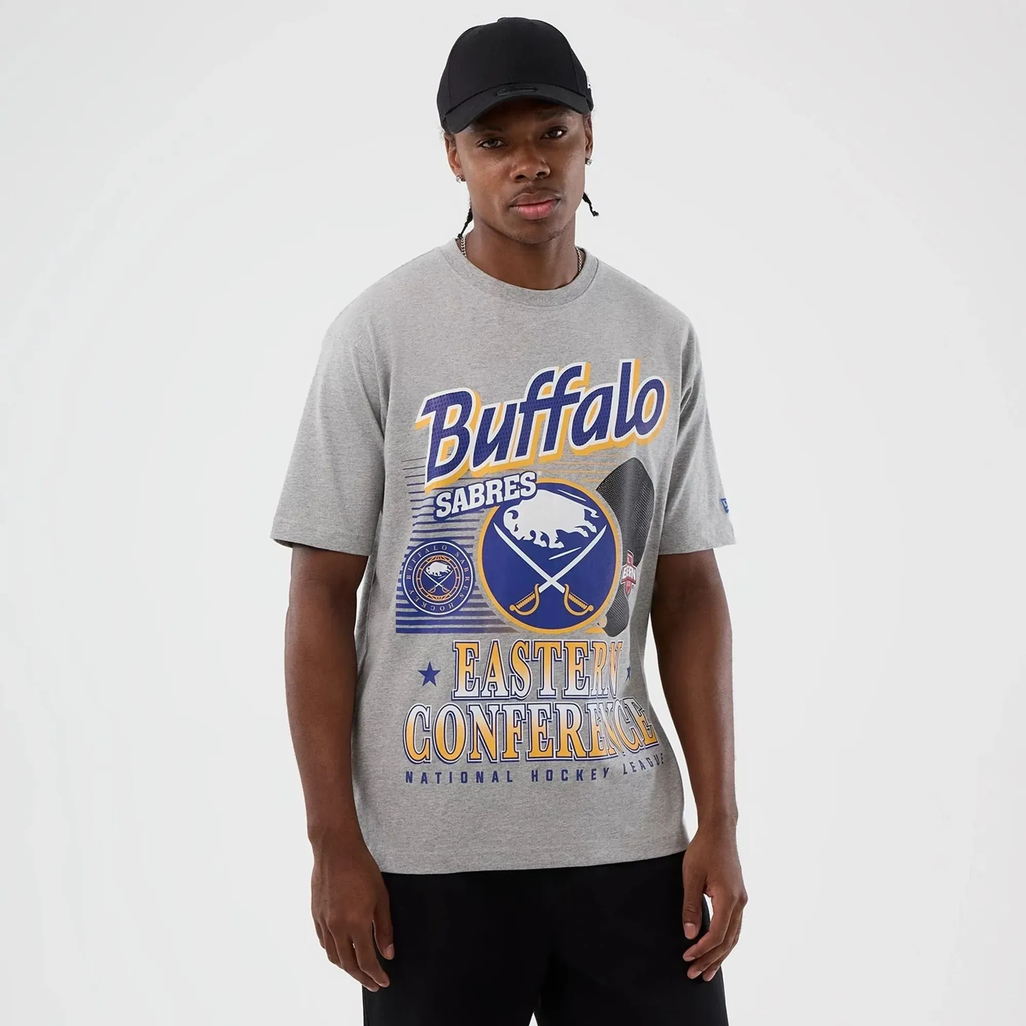 Buffalo Sabres NHL Sport Classic Grey T-Shirt New Era Cap adult unisex