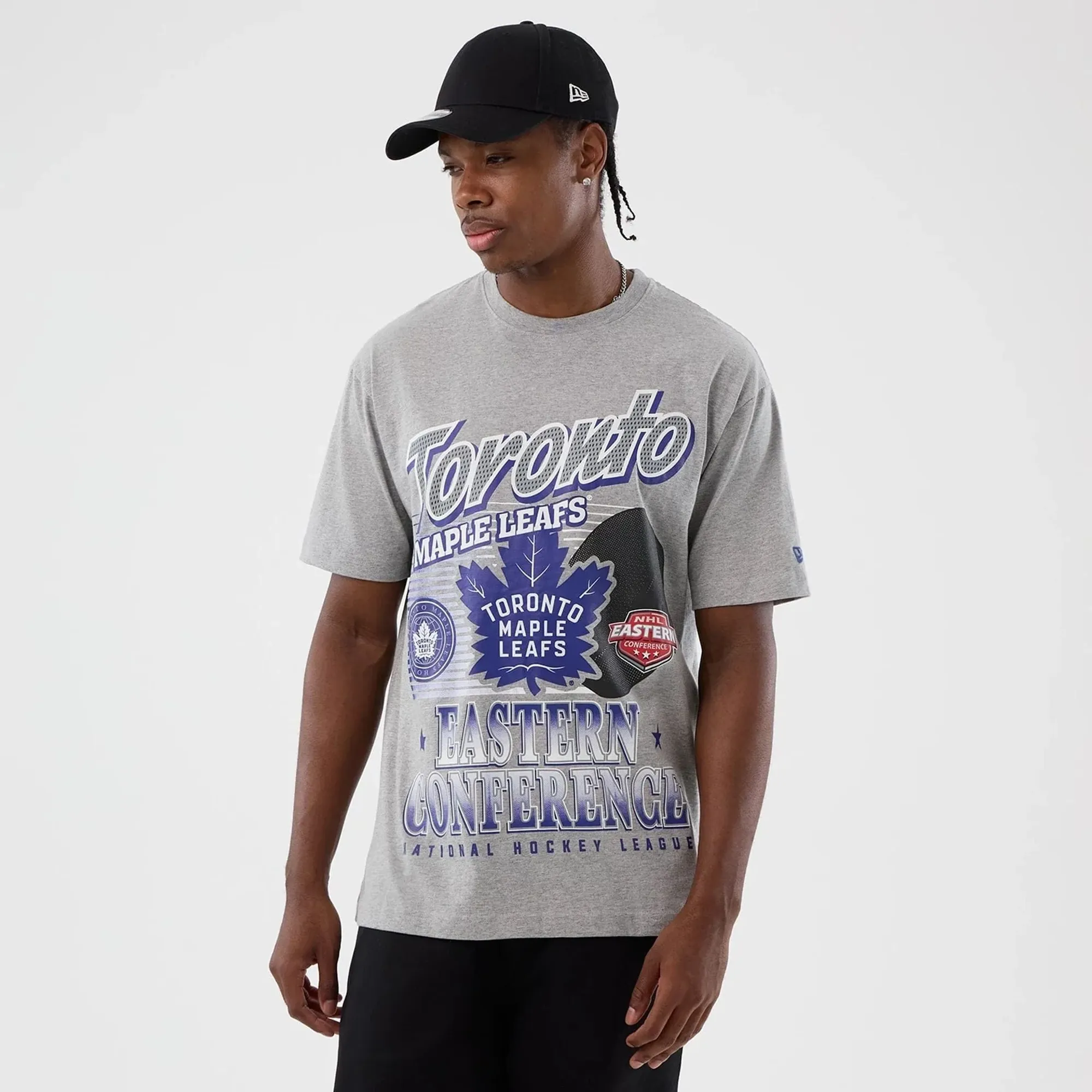 Toronto Maple Leafs NHL Sport Classic Grey T-Shirt New Era Cap adult unisex