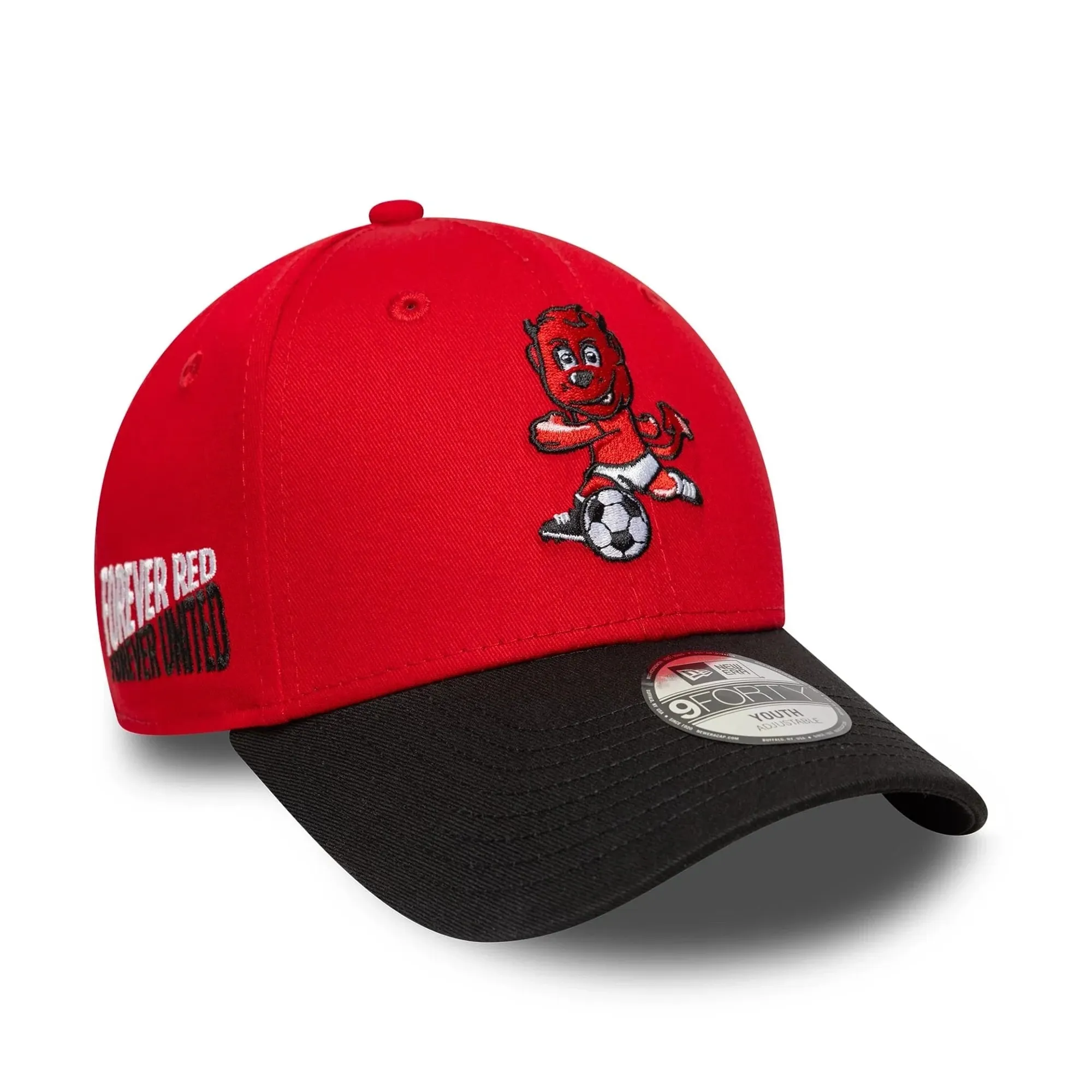 Youth Fred The Red Manchester United FC Red 9FORTY Cap New Era Cap adult unisex