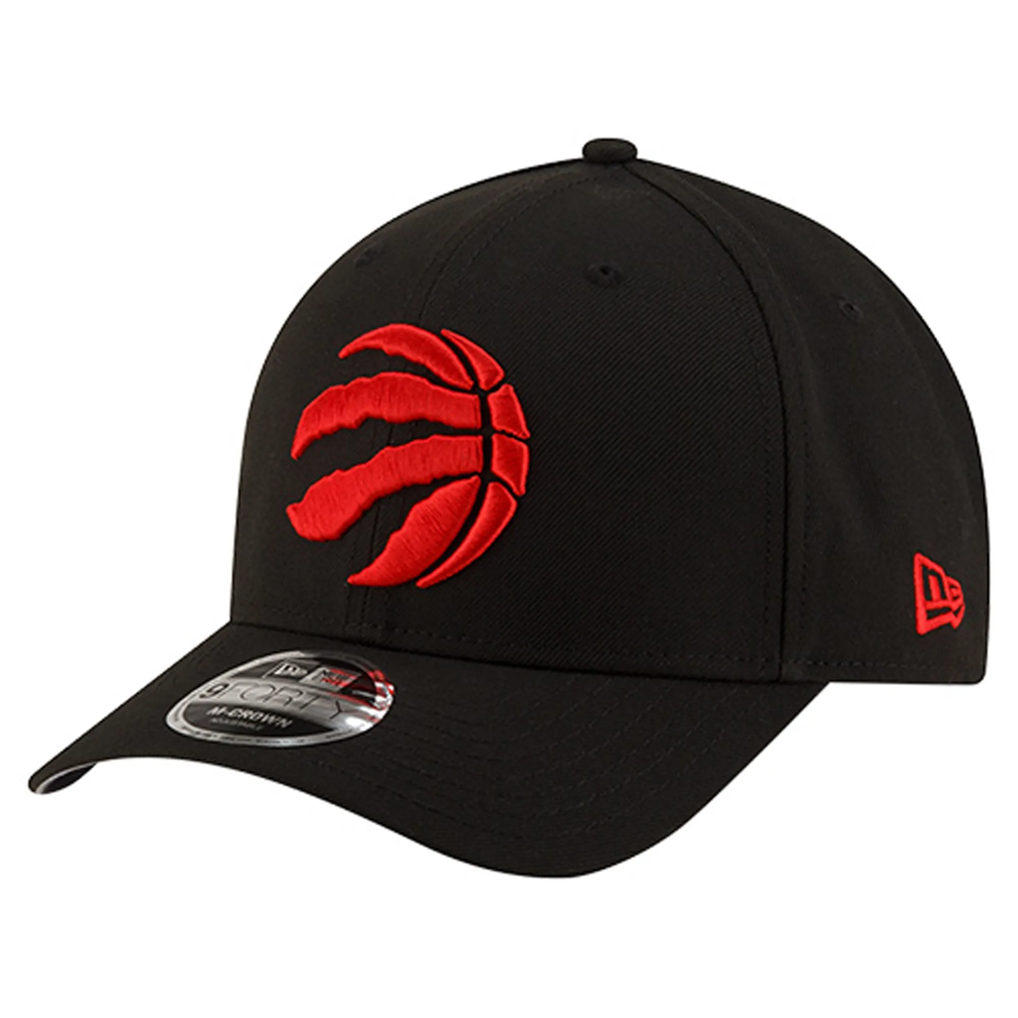 Toronto Raptors NBA Team Black 9FORTY M-Crown Adjustable Cap New Era Cap adult unisex