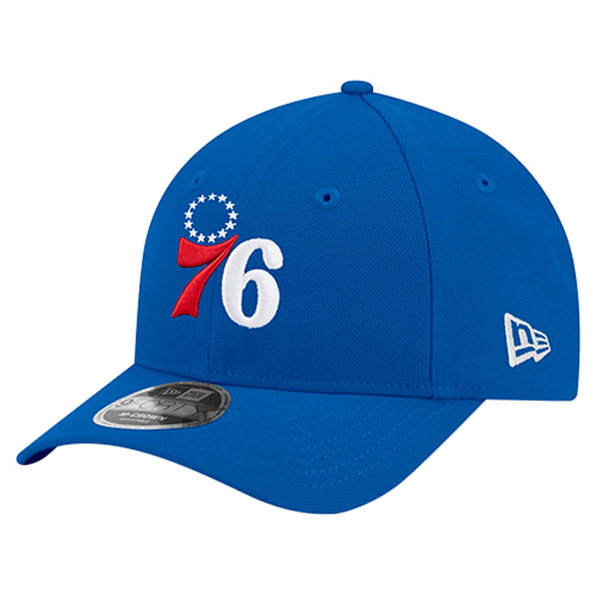 Philadelphia 76ers NBA Team Blue 9FORTY M-Crown Adjustable Cap New Era Cap adult unisex