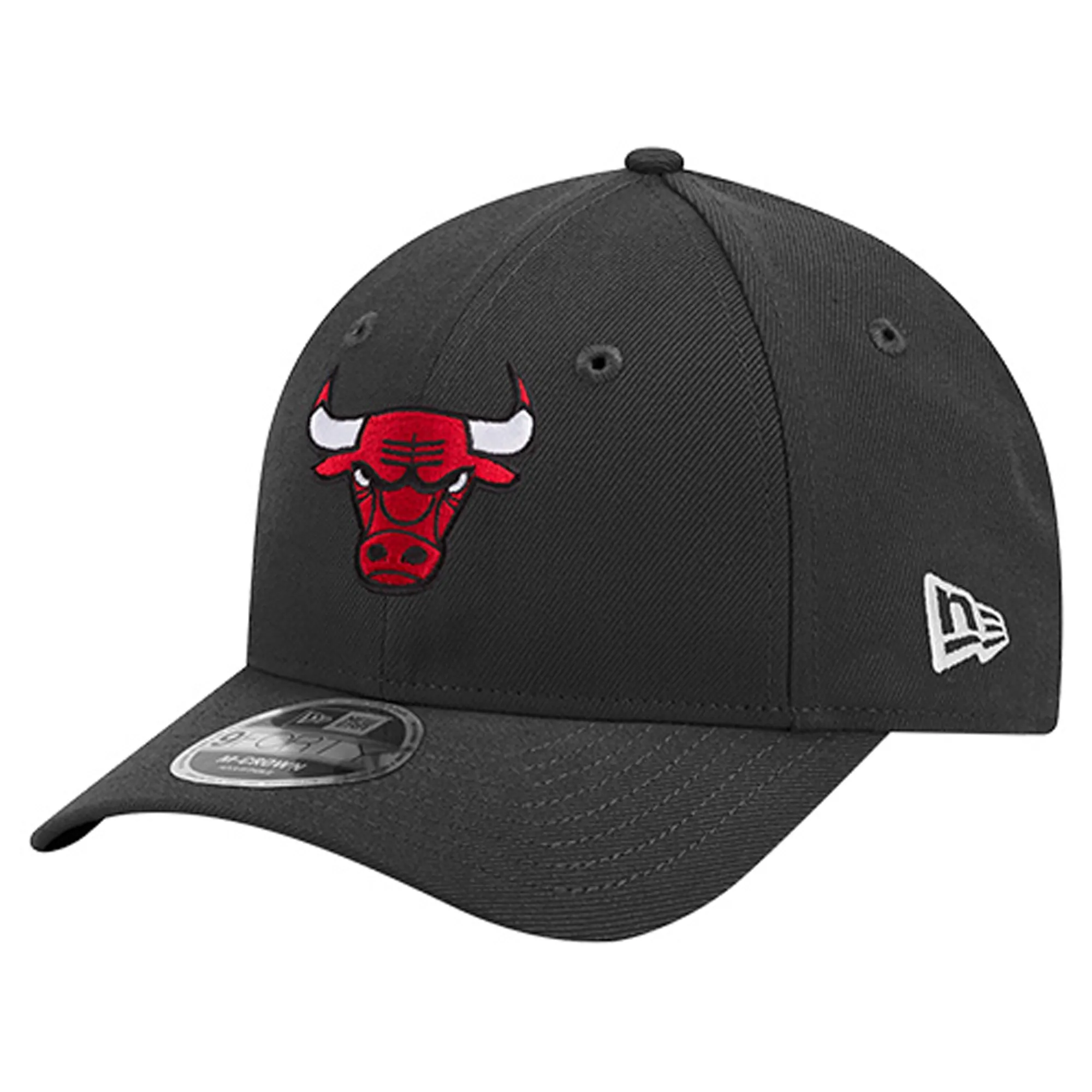 Chicago Bulls NBA Team Black 9FORTY M-Crown Adjustable Cap New Era Cap adult unisex