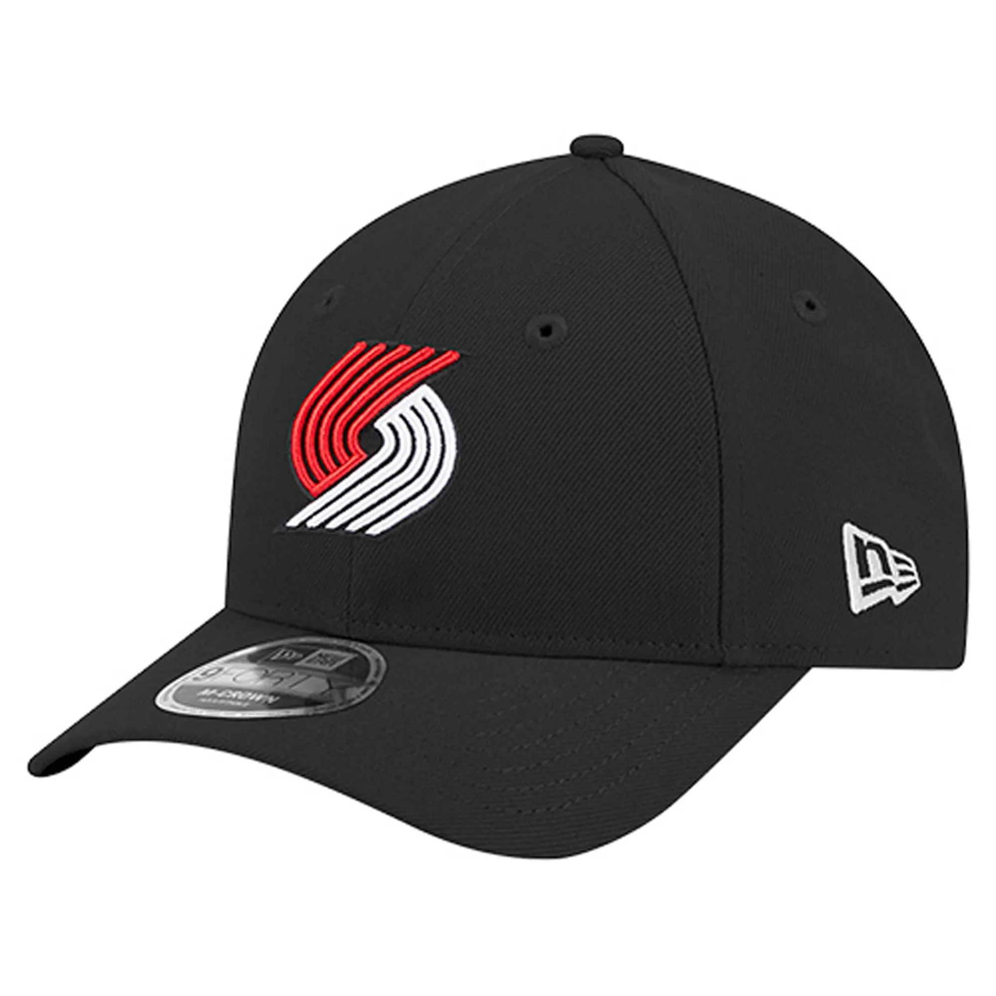 Portland Trail Blazers NBA Team Black 9FORTY M-Crown Adjustable Cap New Era Cap adult unisex