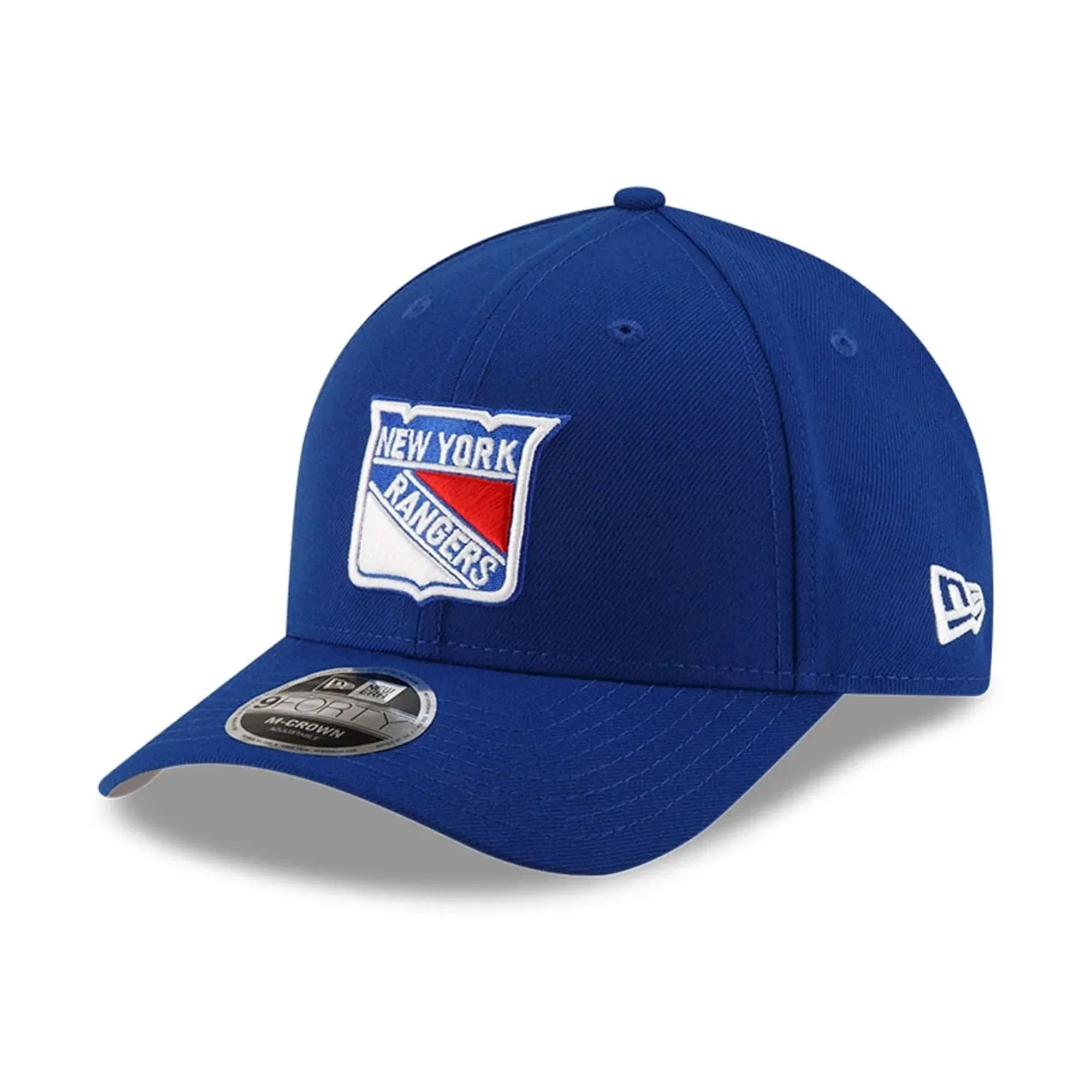 New York Rangers NHL Team Blue 9FORTY M-Crown Adjustable Cap New Era Cap adult unisex