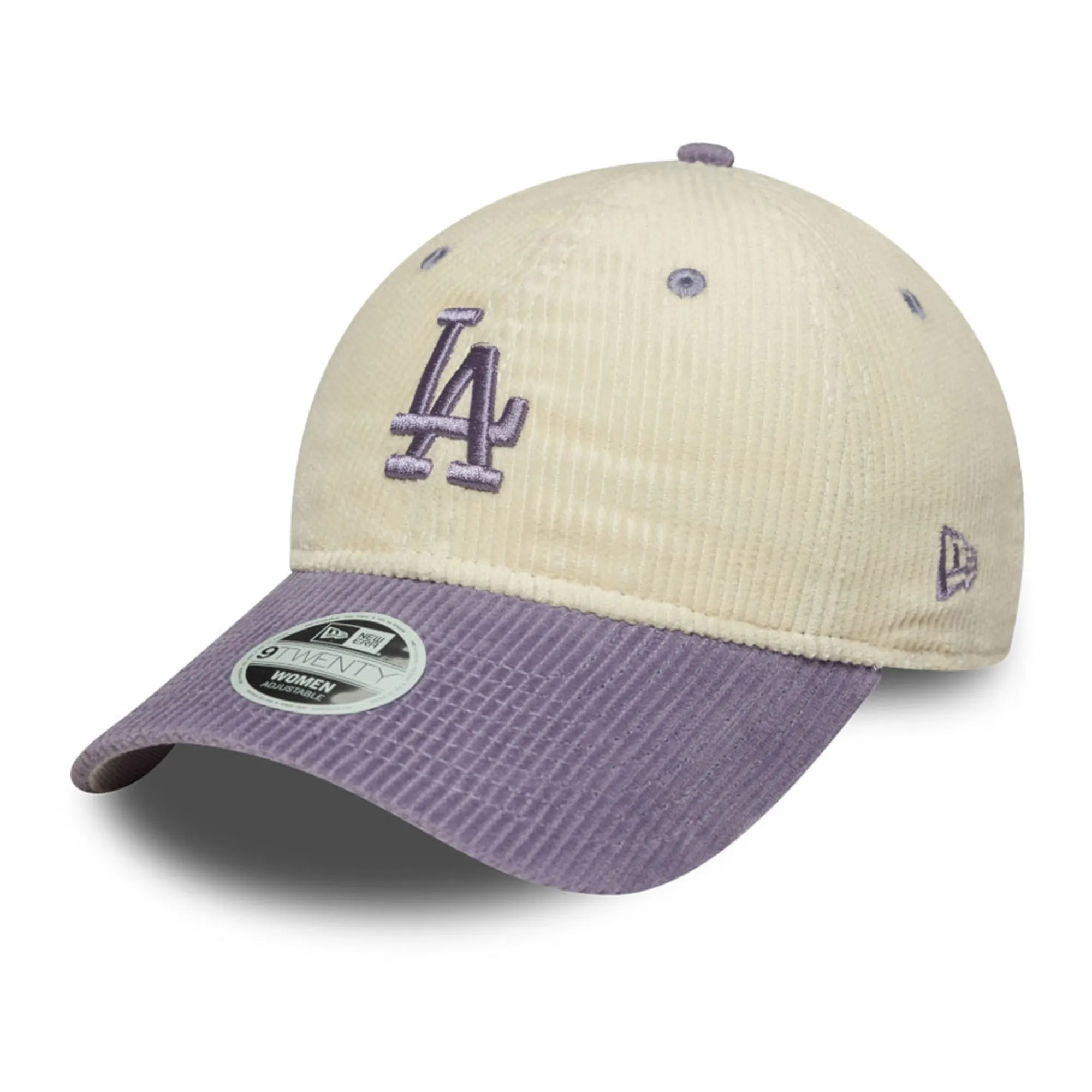 New Era Cap Cap New Era Los Angeles Dodgers 9Twenty Block Cord Cap Light Cream/ Sla Universal
