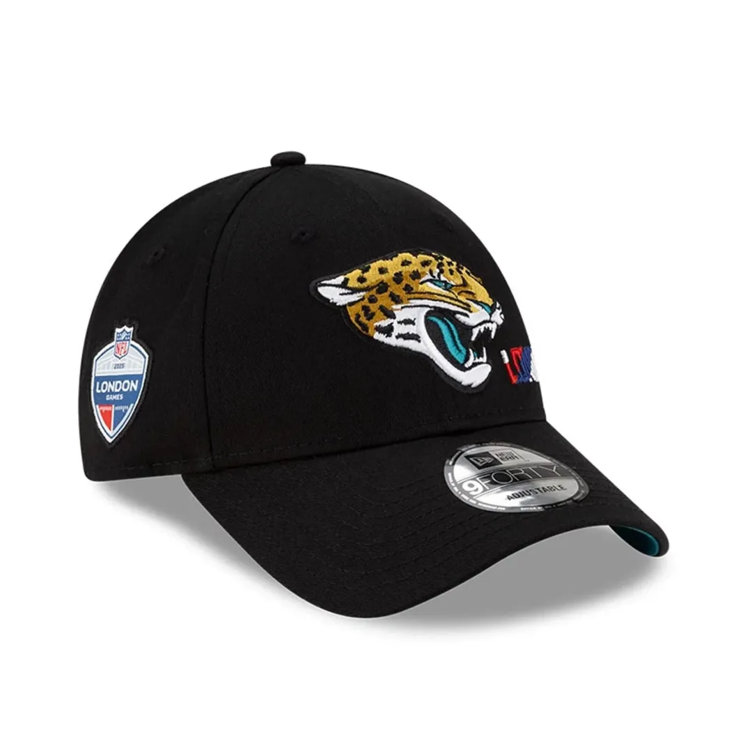 Jacksonville Jaguars NFL London Games 2025 Black 9FORTY Adjustable