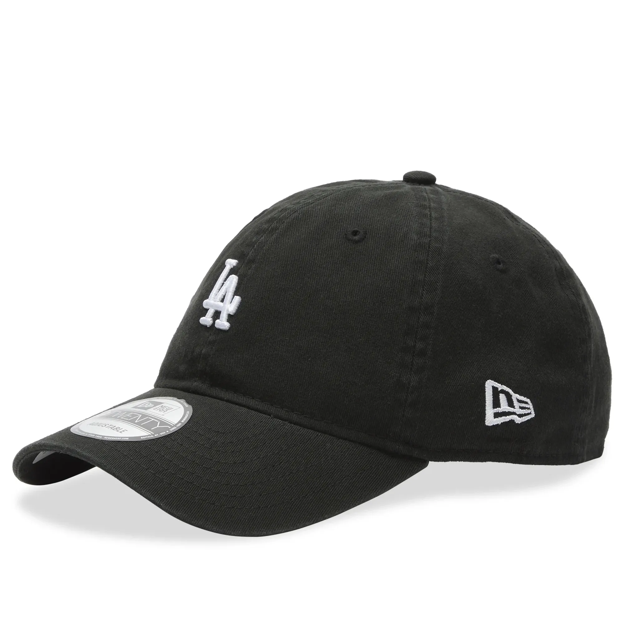 New Era Los Angeles Dodgers Mini Logo 9TWENTY Cap, Black
