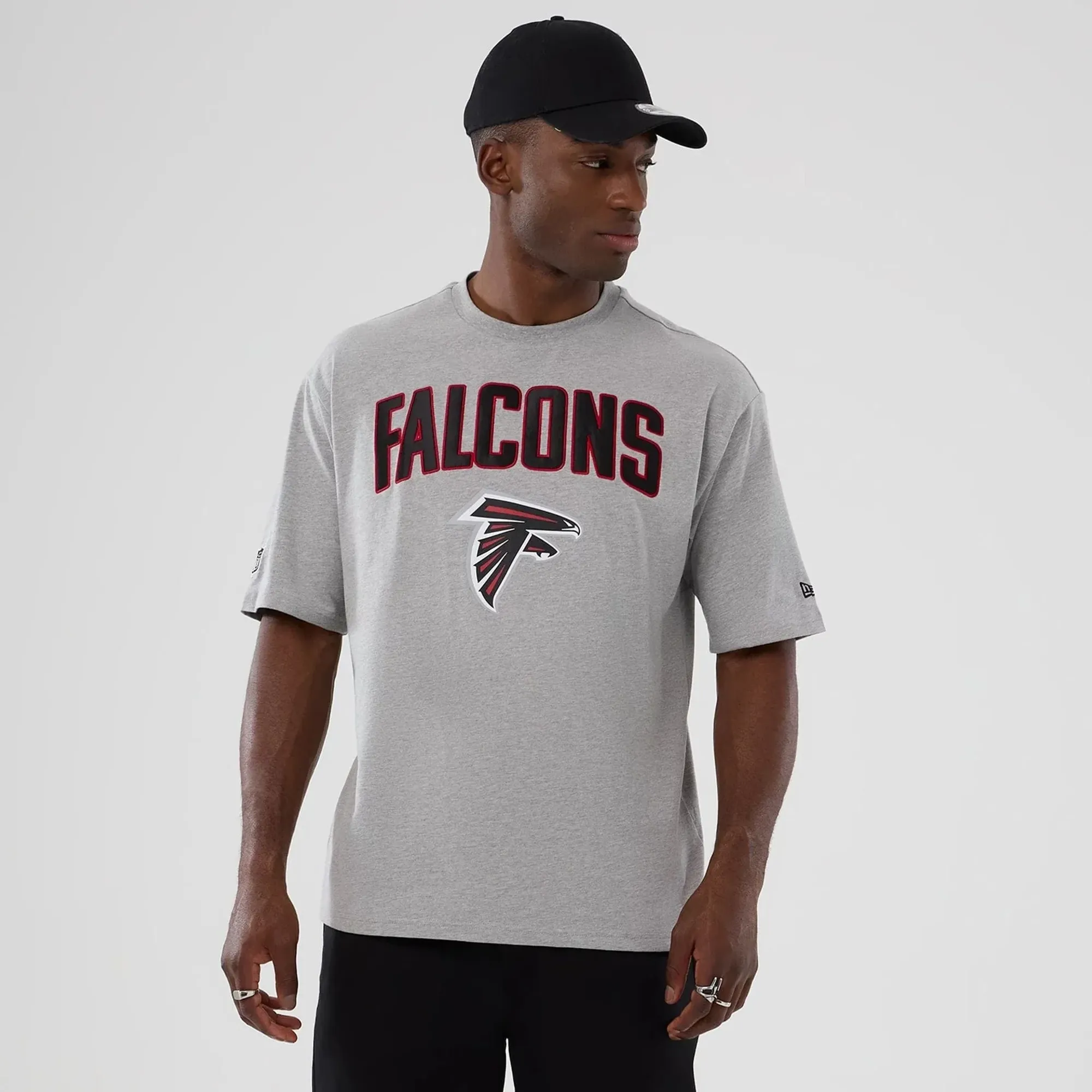 Atlanta Falcons NFL International Series Games 2025 Grey Premium T-Shirt New Era Cap adult unisex