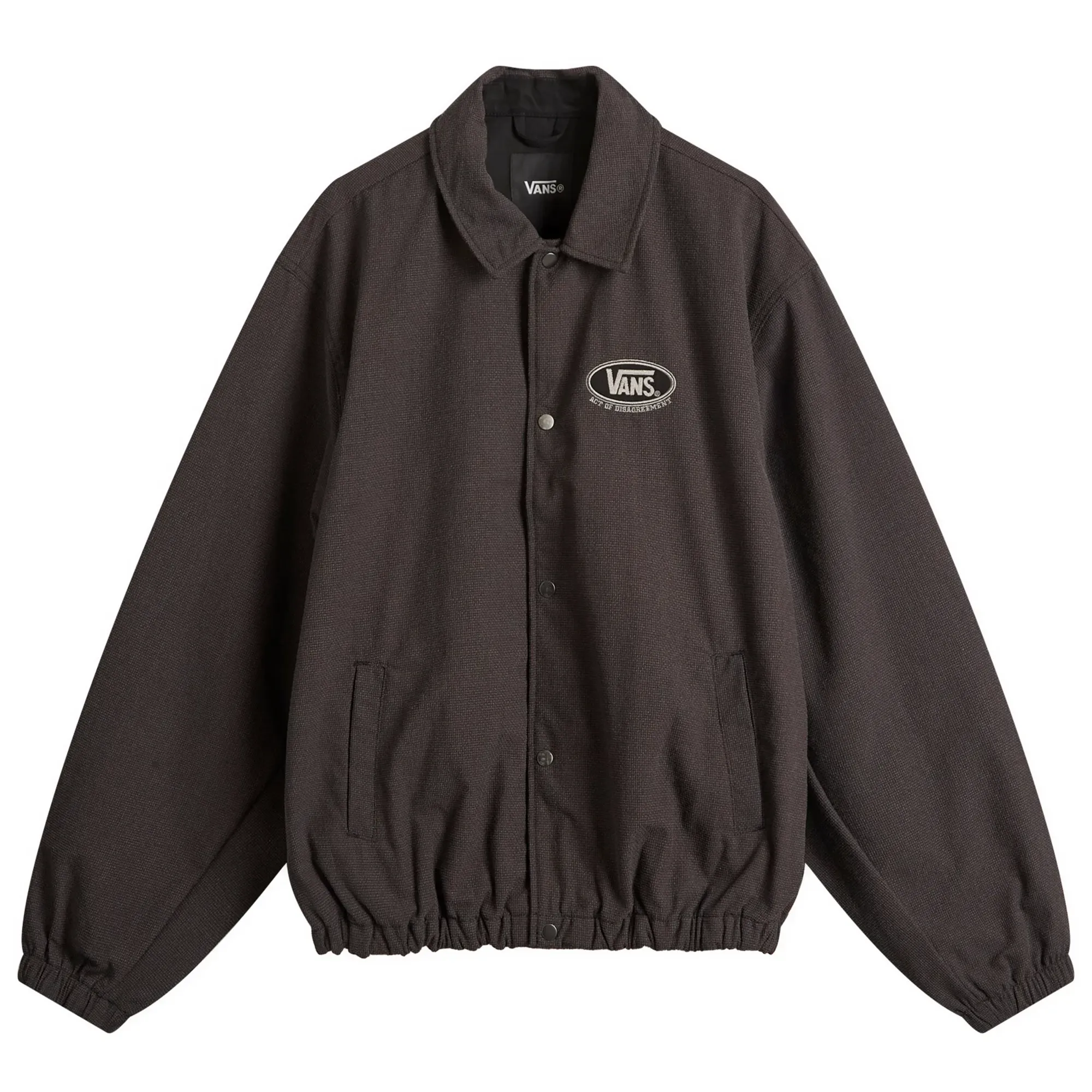 Vans - Act Of Disagreement Abrasion Coach Jacket, Man, Grey