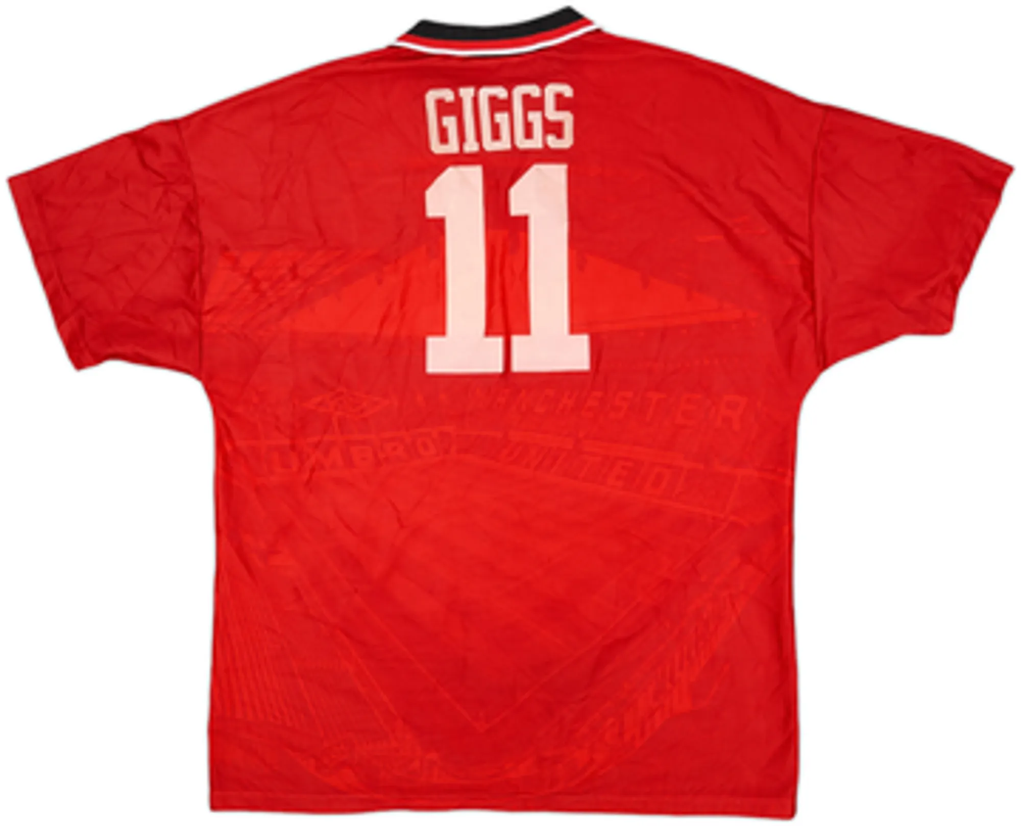 Umbro Manchester United Mens SS Home Shirt 1994/96