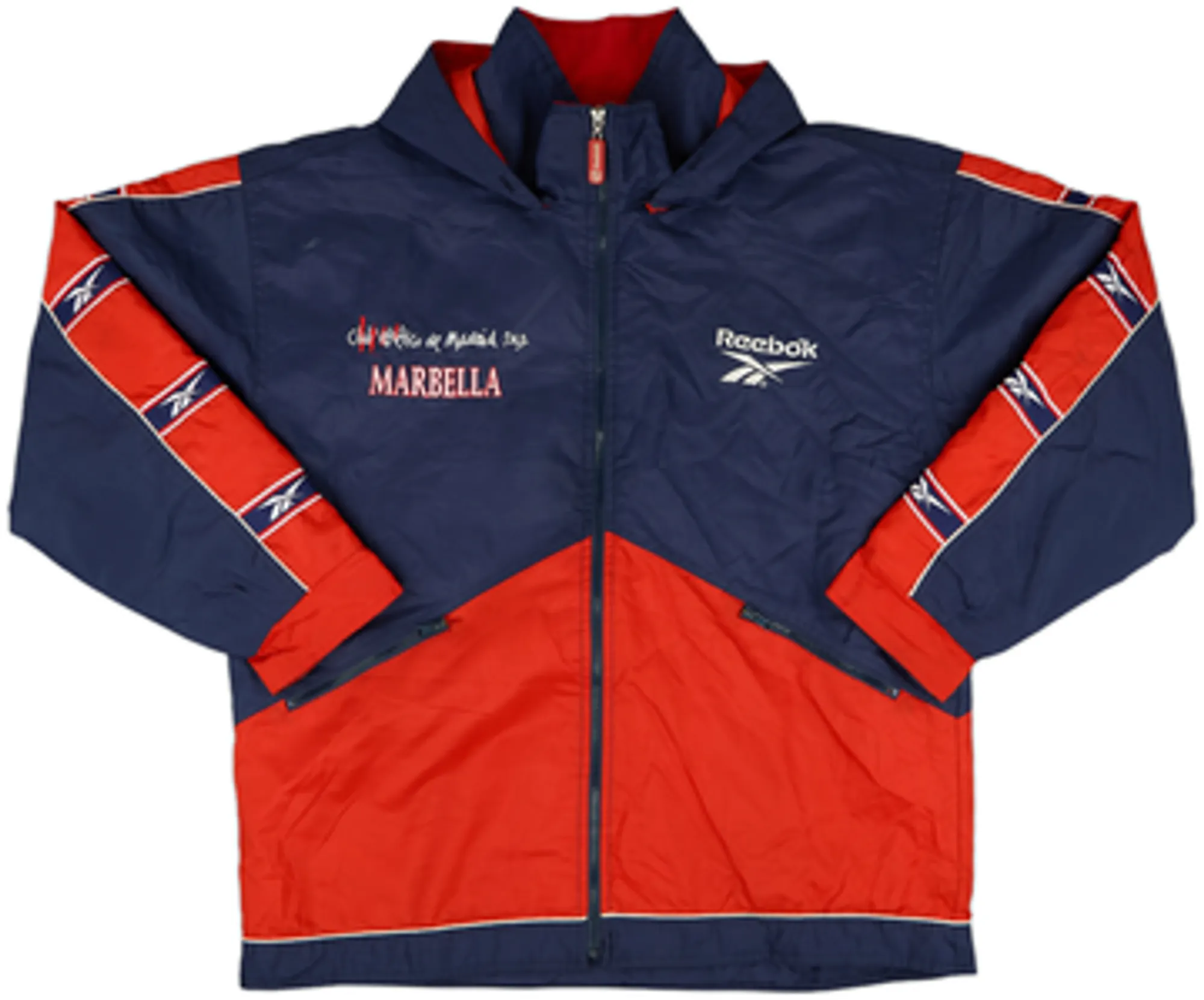 1999-00 Atletico Madrid Reebok Padded Bench Coat - 6/10 - (XL)