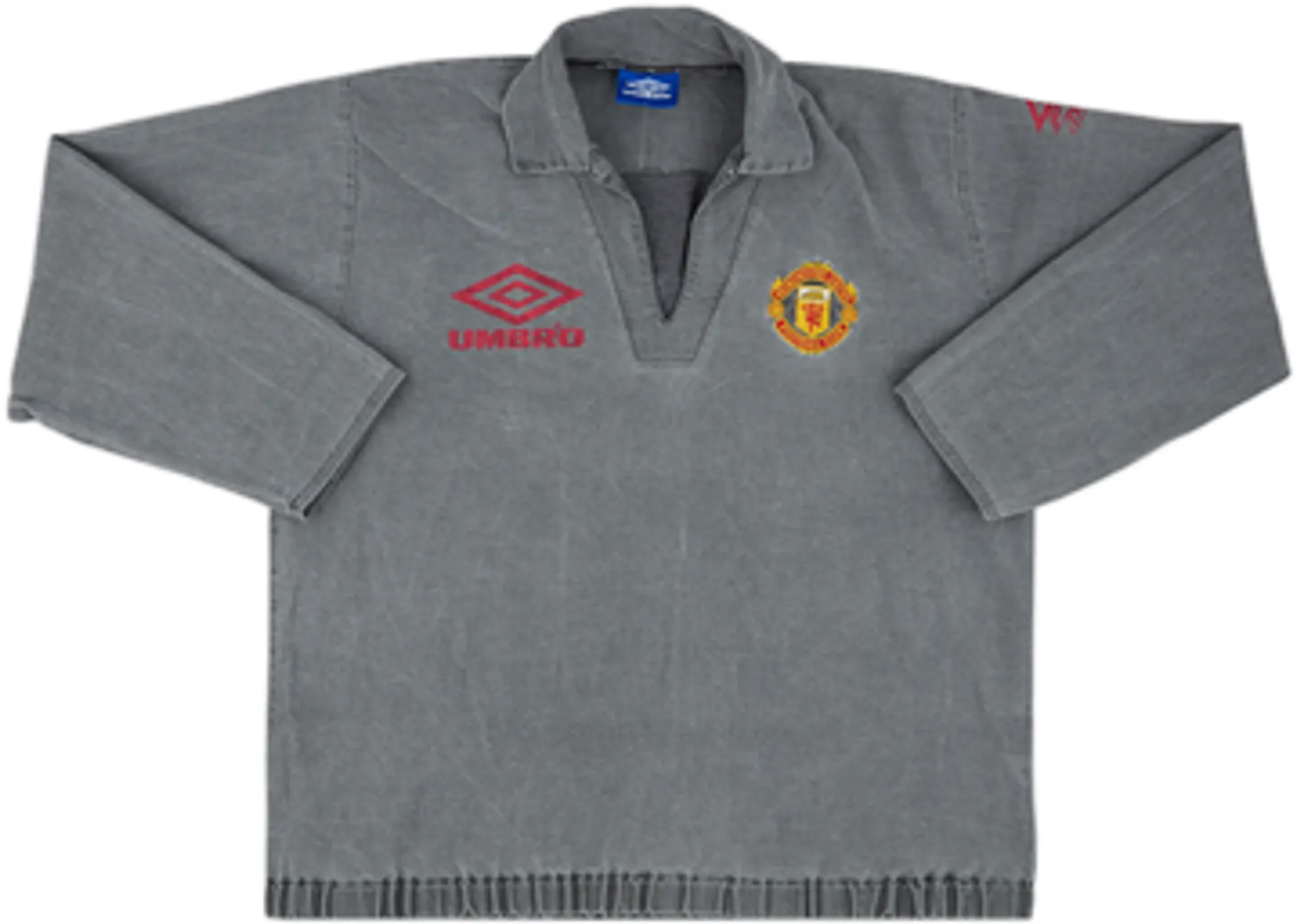 1992-93 Manchester United Umbro Drill Top - 8/10 - (L)