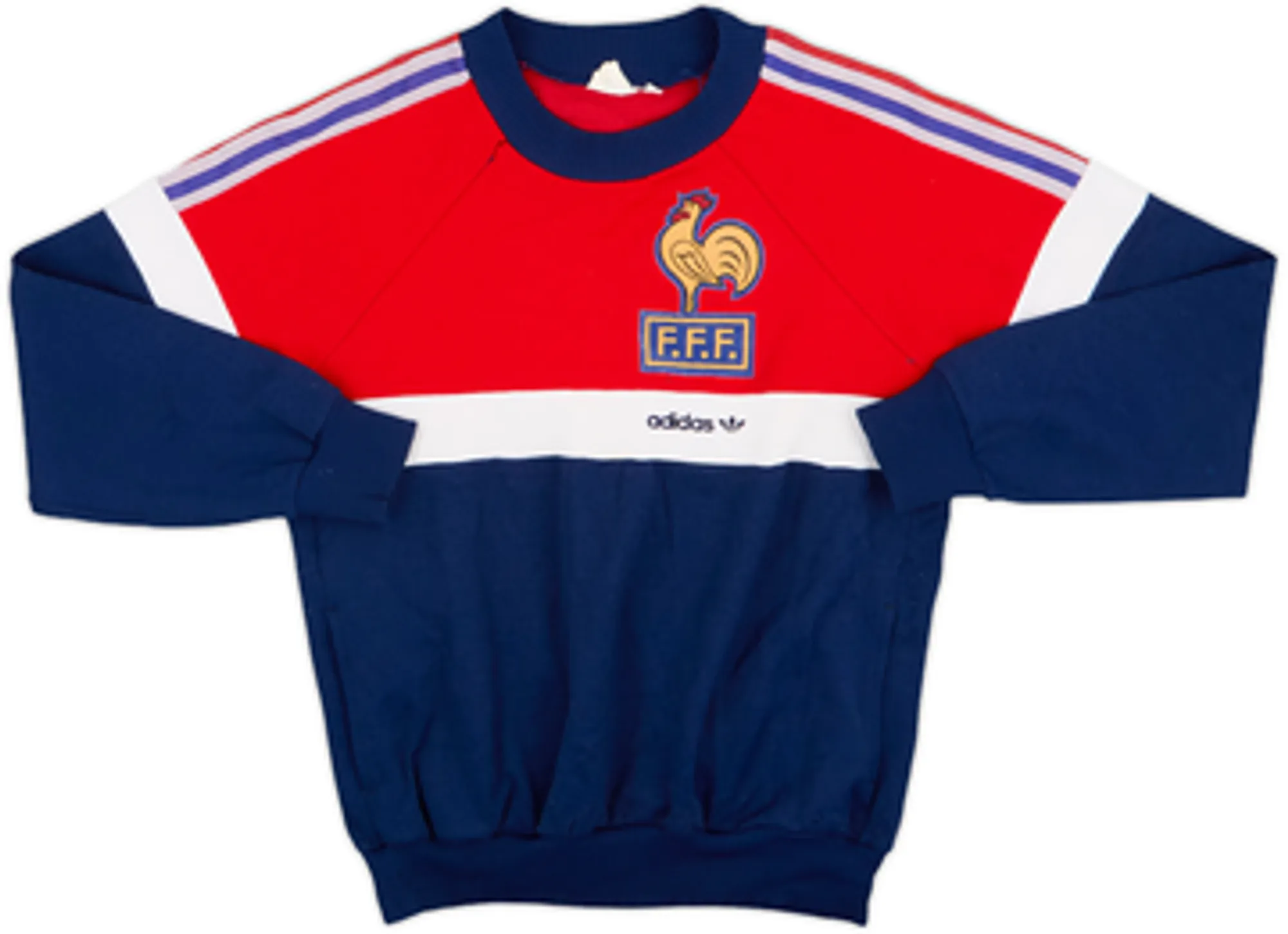 adidas France Boys SS Home Shirt 1982