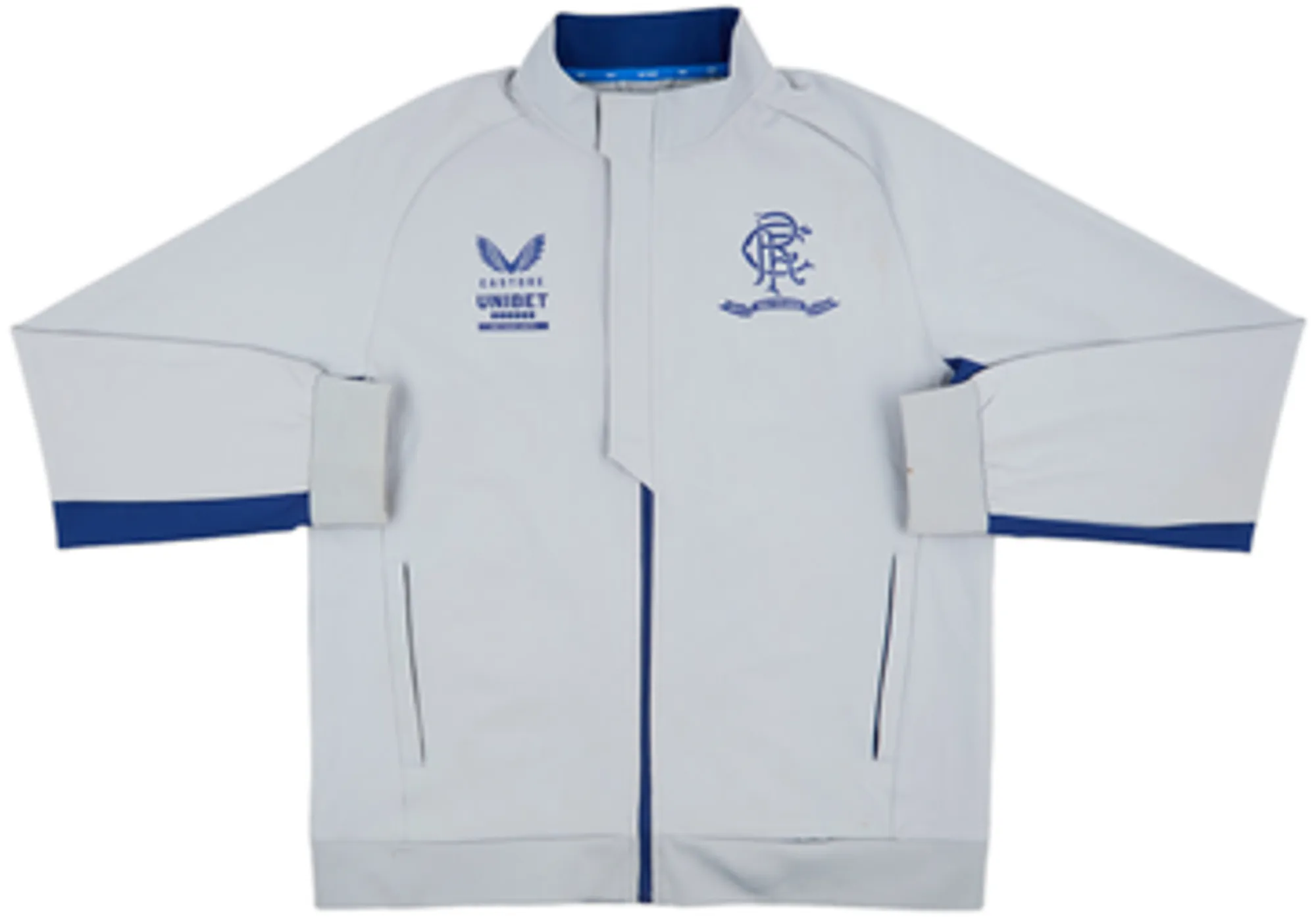 2020-21 Rangers Castore Track Jacket - 8/10 - (XL)
