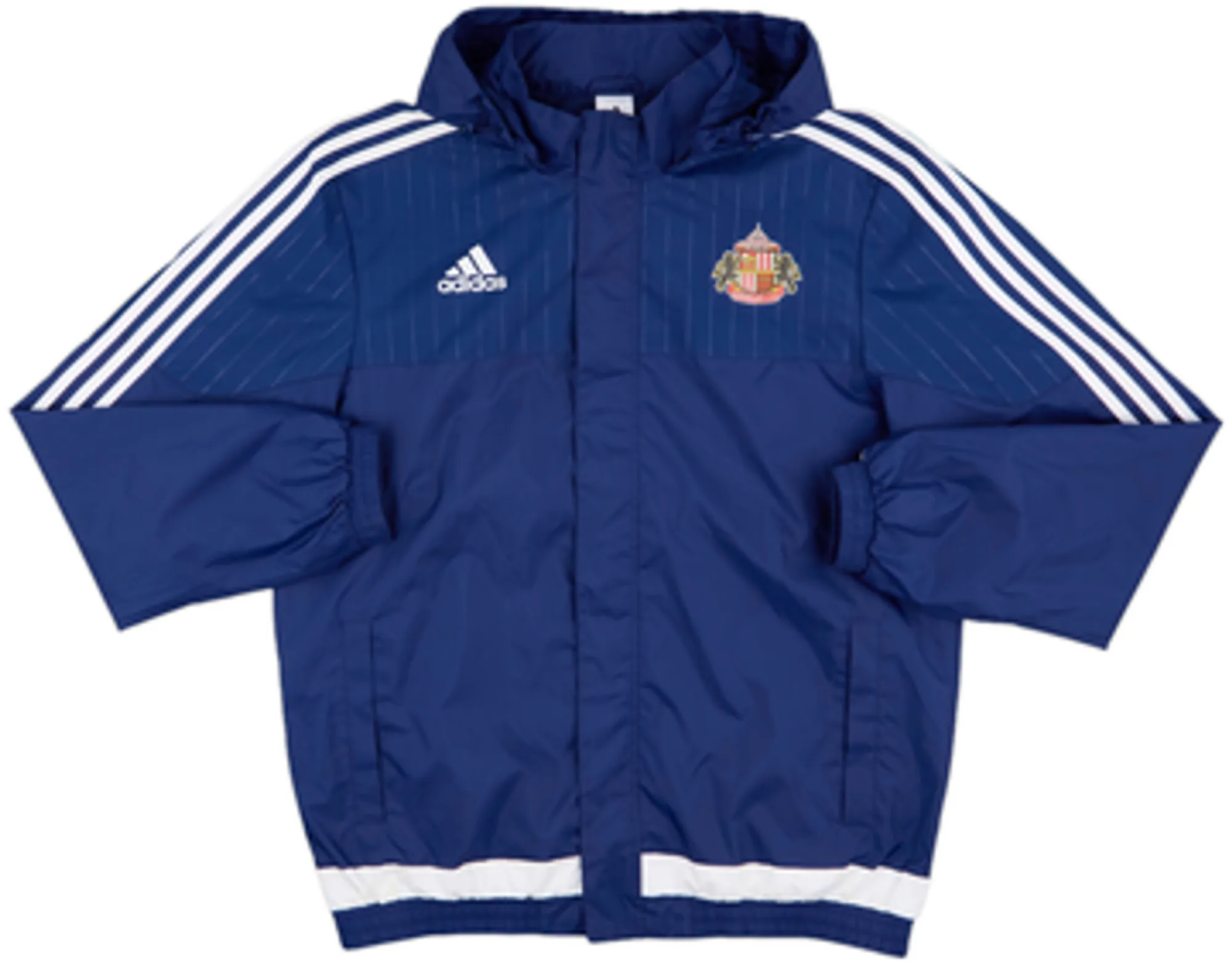 2015-16 Sunderland adidas Hooded Rain Jacket - 8/10 - (L)