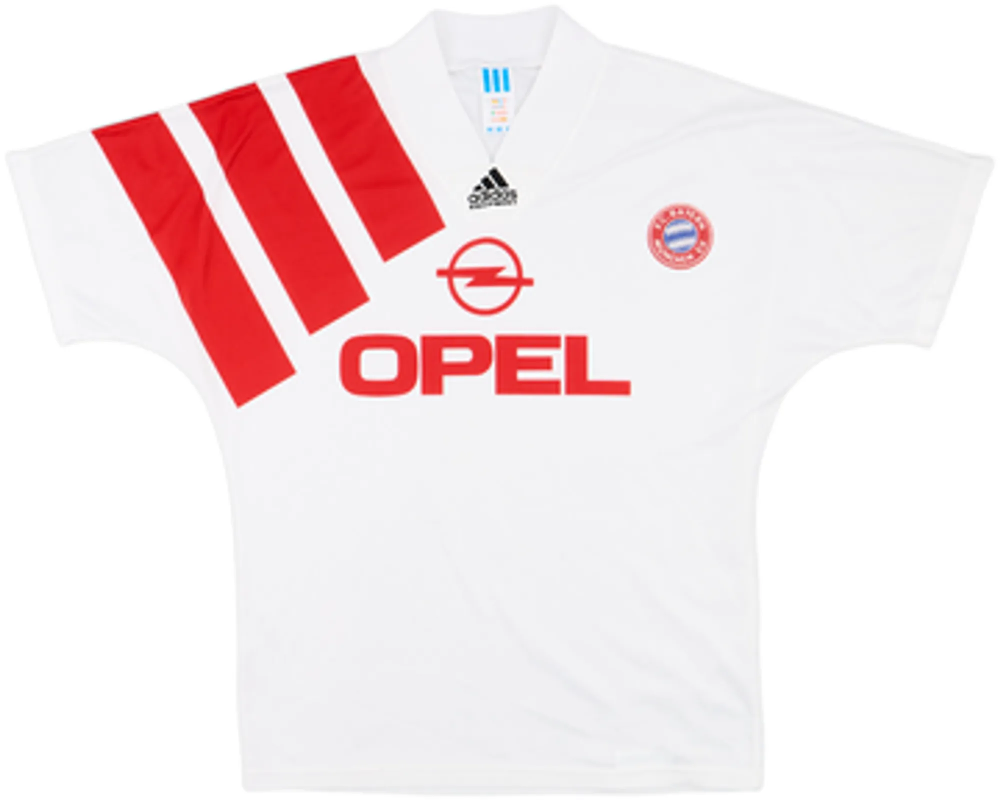 adidas Bayern Munich Mens SS Away Shirt 1991/93