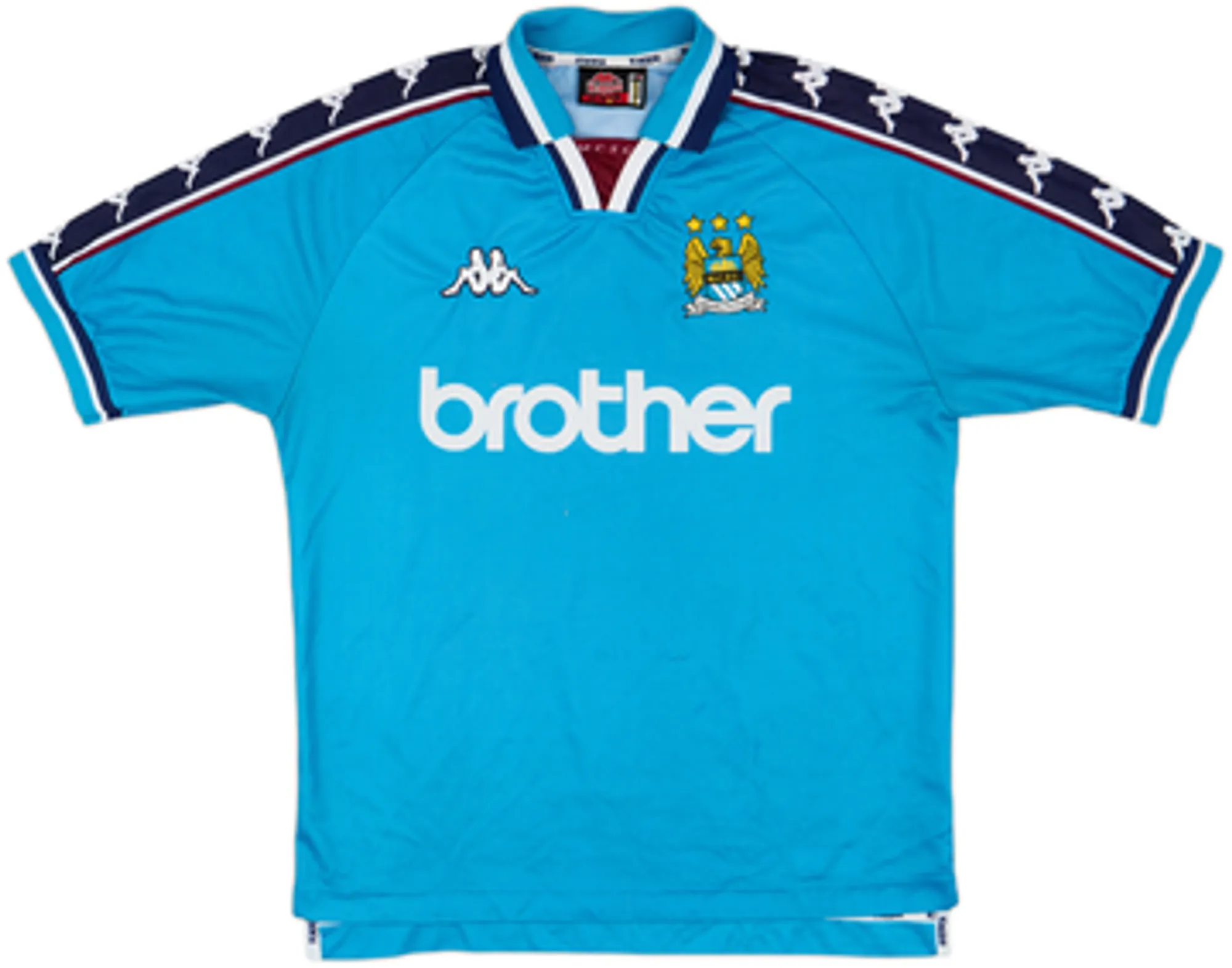 Kappa Manchester City Mens SS Home Shirt 1997/99