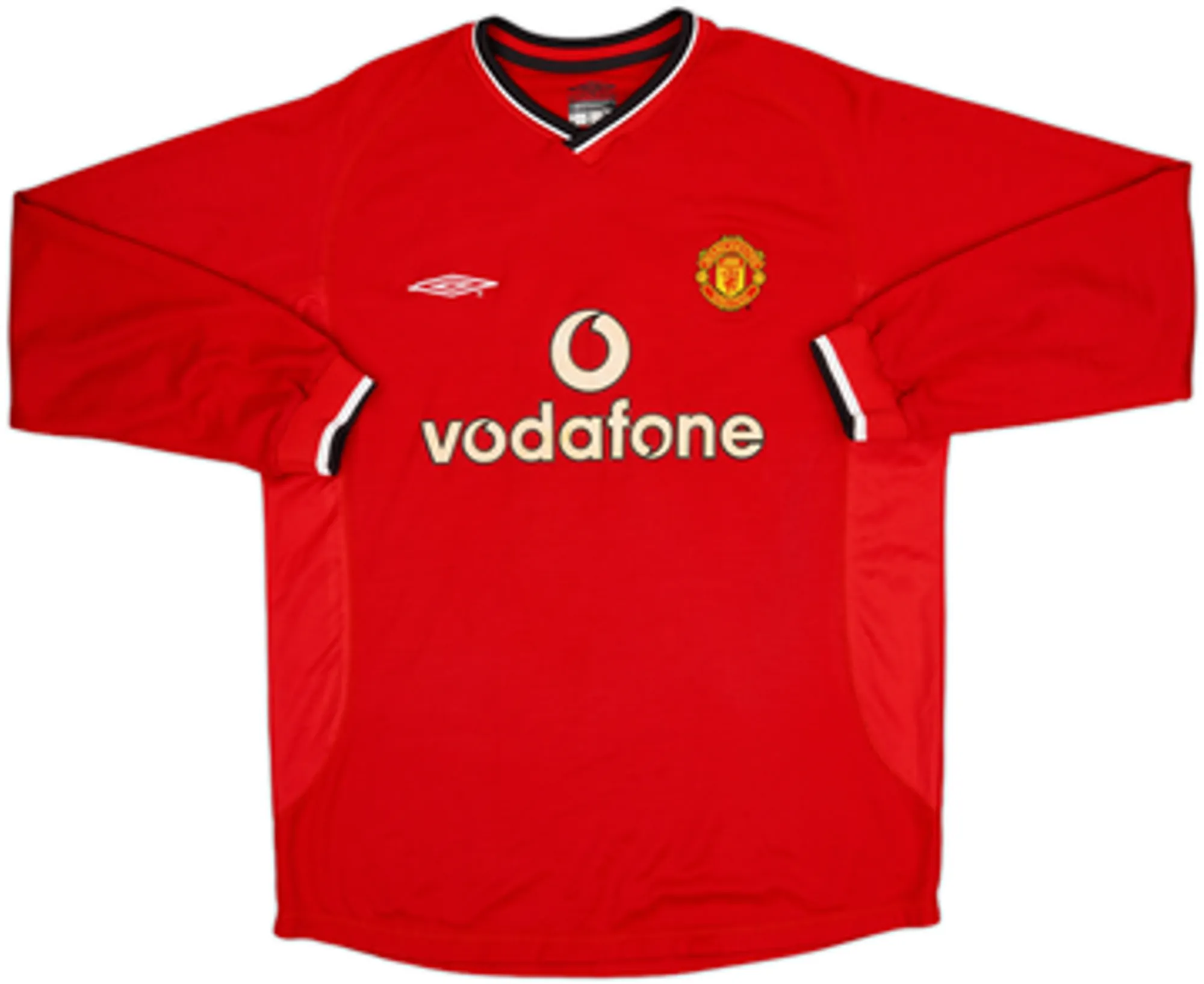 Umbro Manchester United Mens LS Home Shirt 2000/02