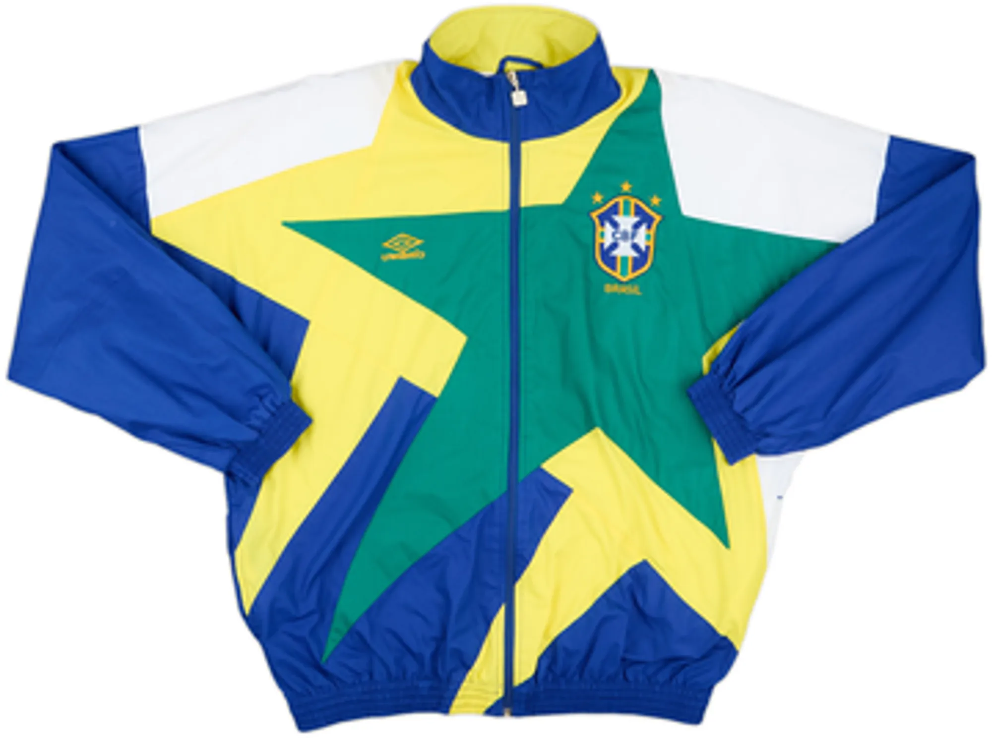 1992-94 Brazil Umbro Track Jacket - 6/10 - (M)