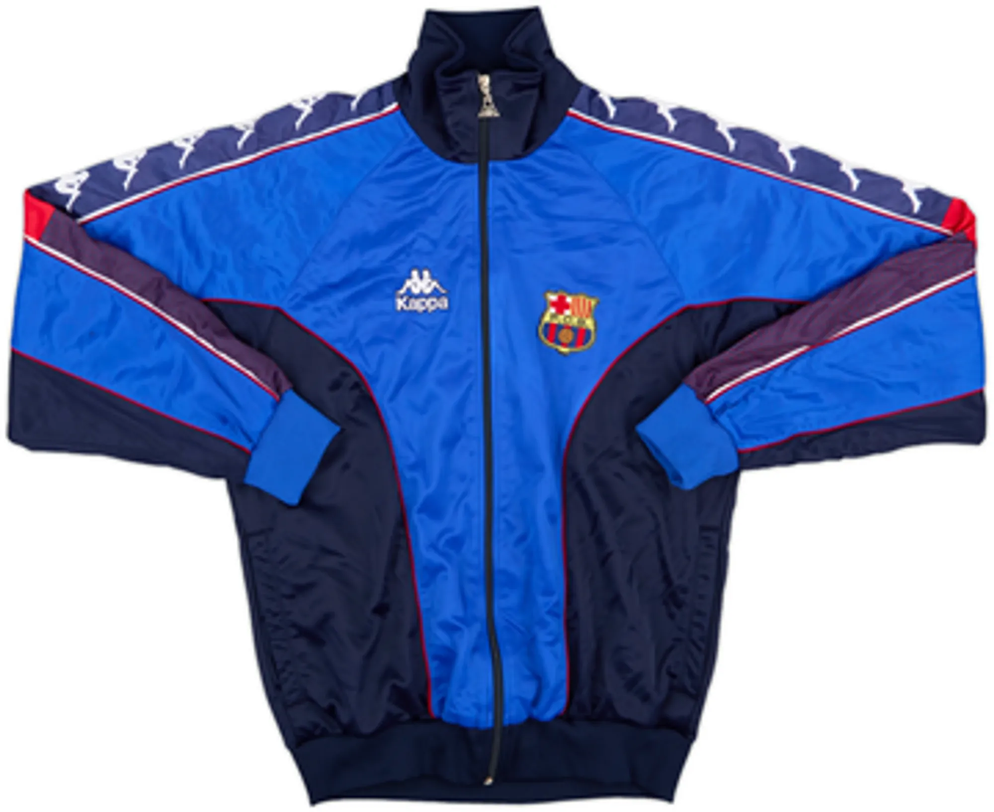 1995-97 Barcelona Kappa Track Jacket - 8/10 - (S)