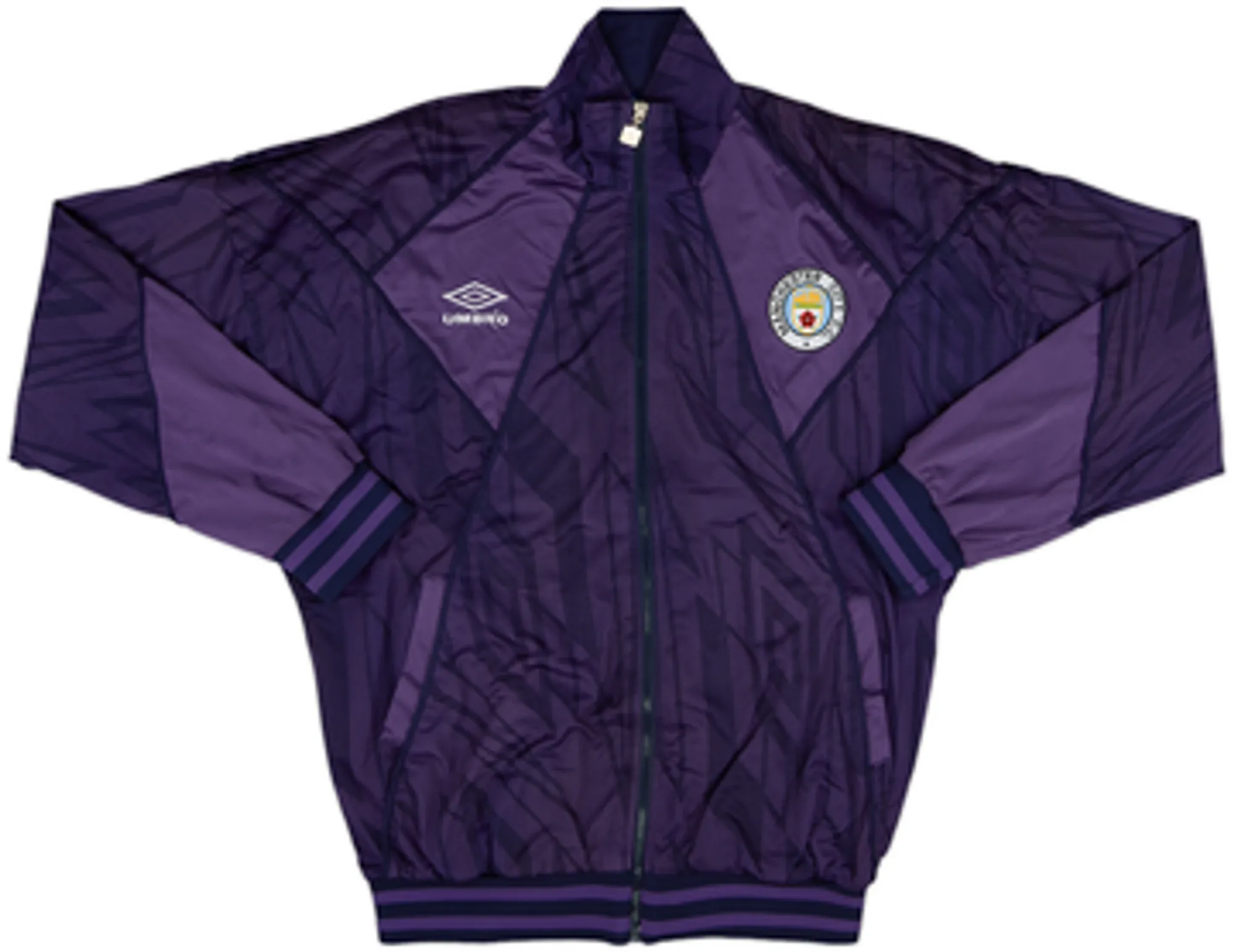 1993-95 Manchester City Umbro Track Jacket - 9/10 - (S)