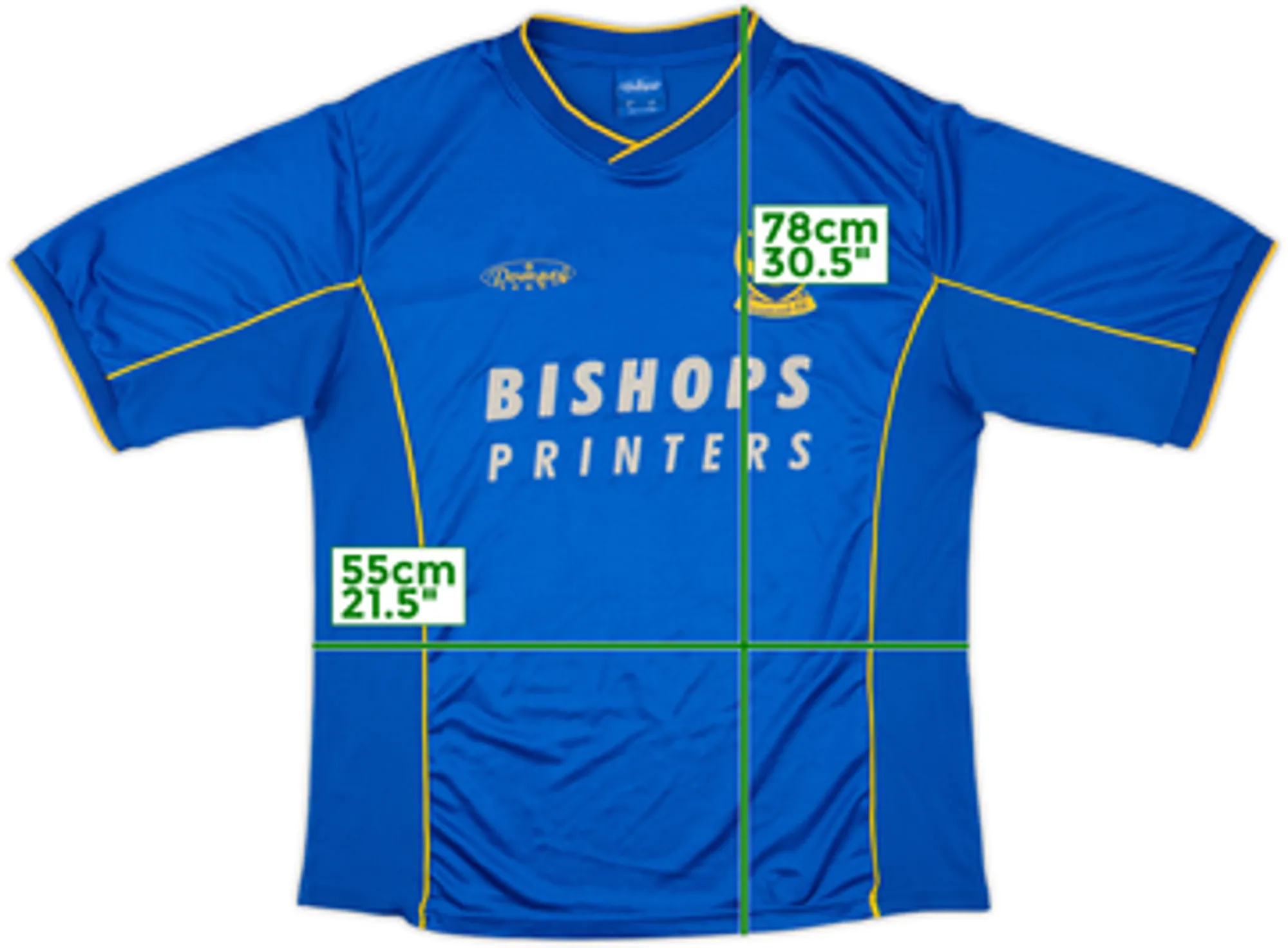 Home Portsmouth Mens SS Home Shirt 2000/02