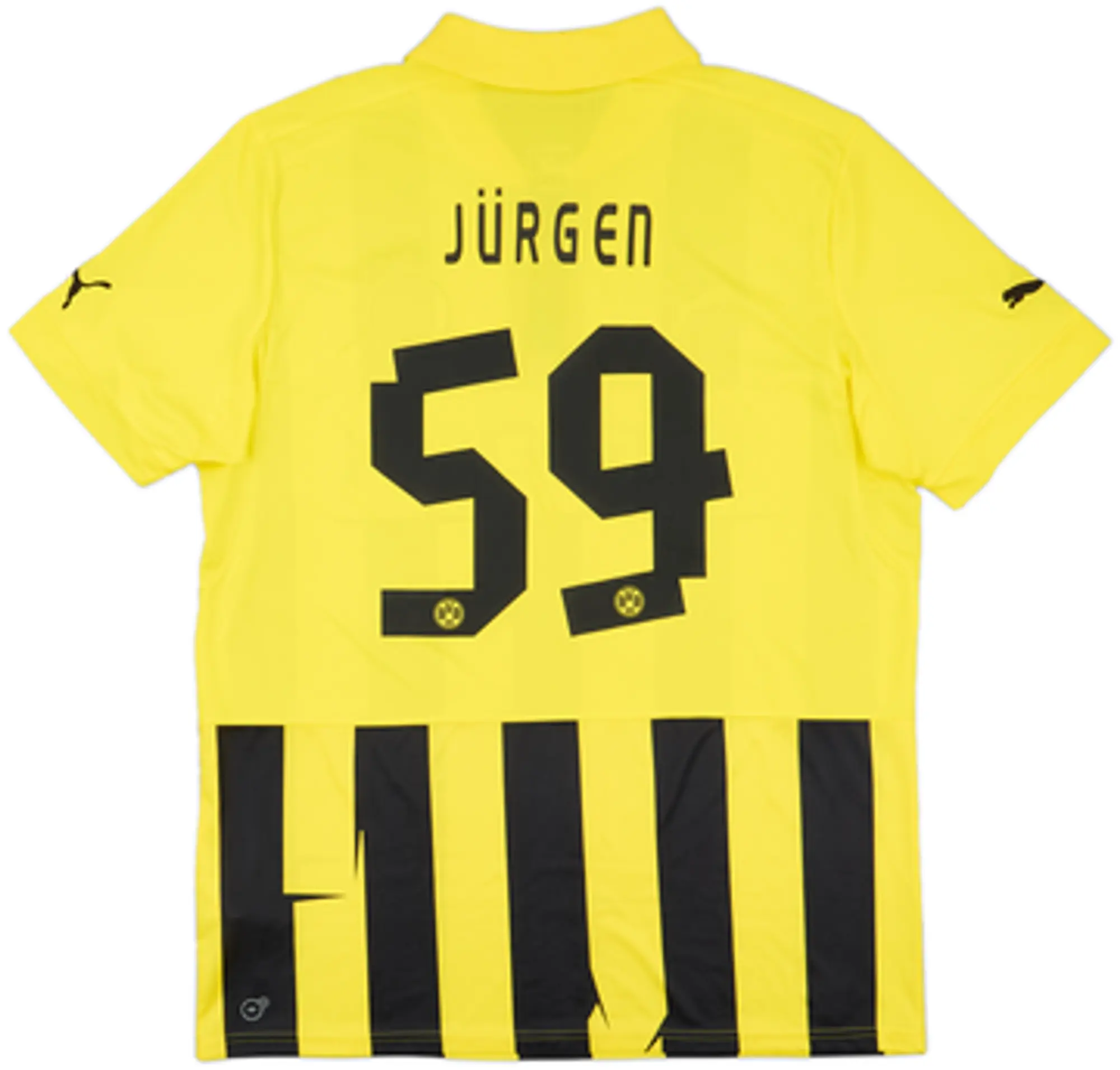 2012-13 Borussia Dortmund European Home Shirt Jurgen #59 - 8/10