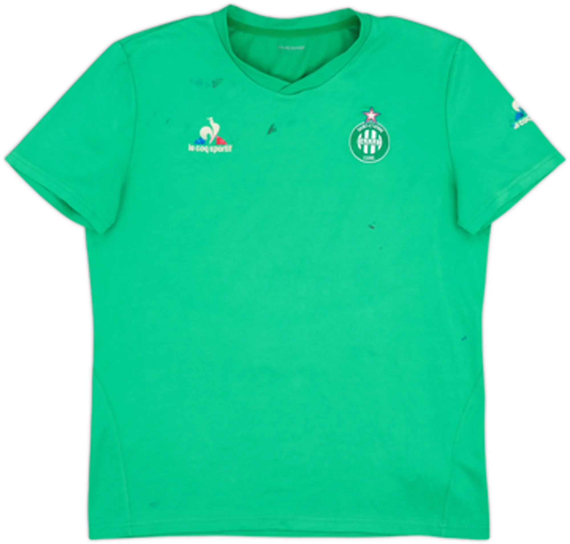 LeCoqSportif Saint Etienne Boys SS Home Shirt 2021/22