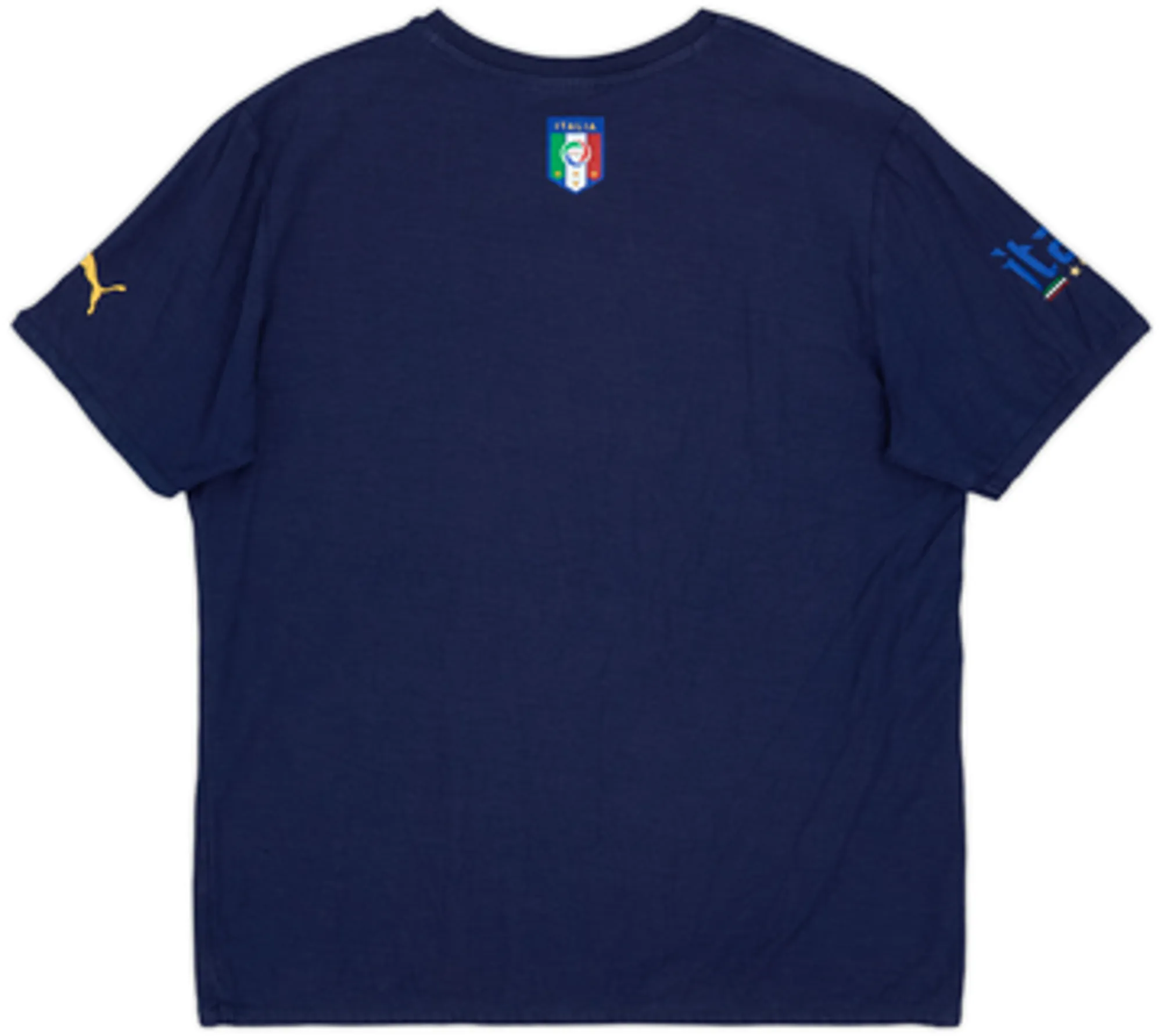2006-08 Italy Puma Graphic Tee - 8/10 - (L)