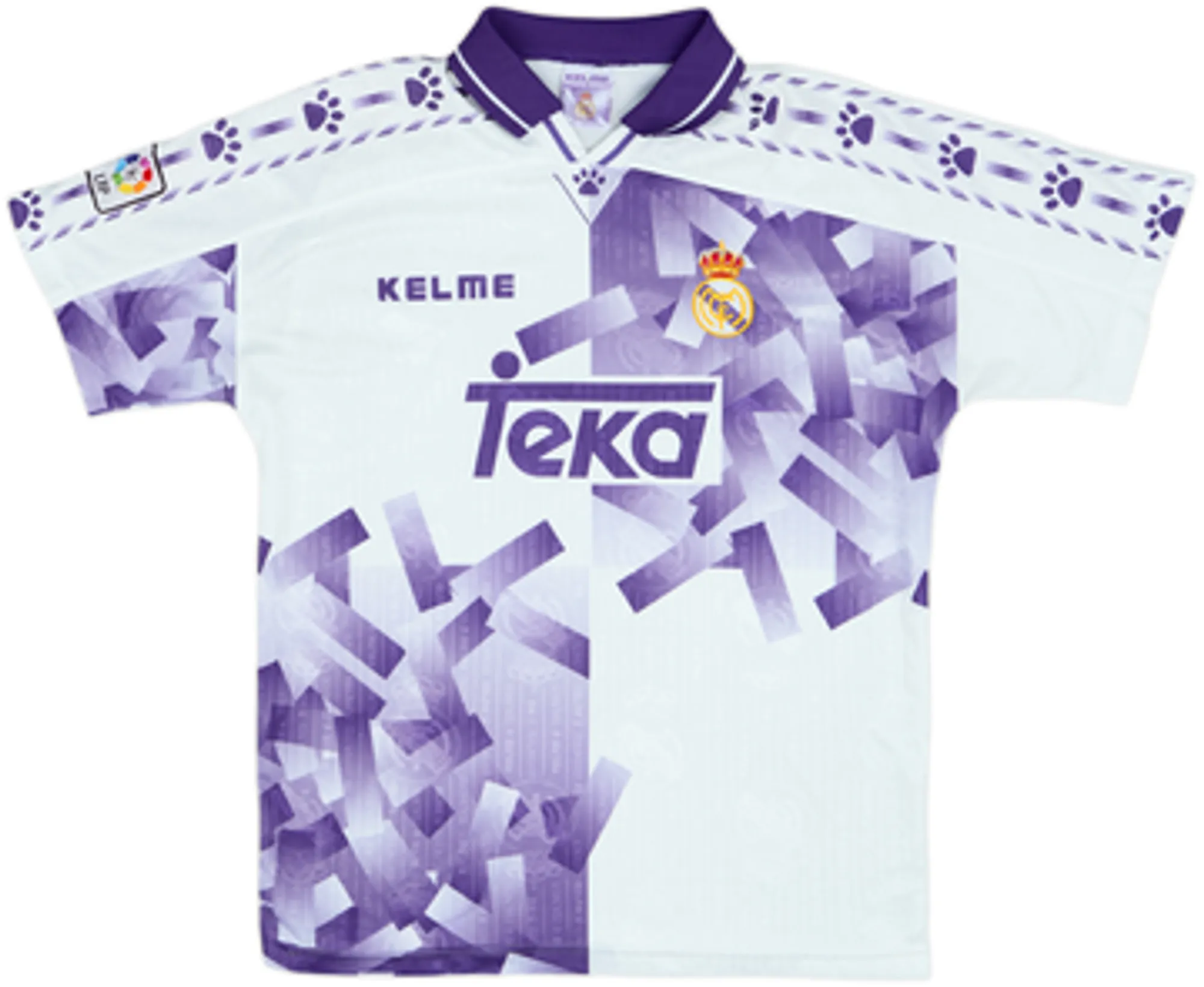 Kelme Real Madrid Mens SS Third Shirt 1996/97
