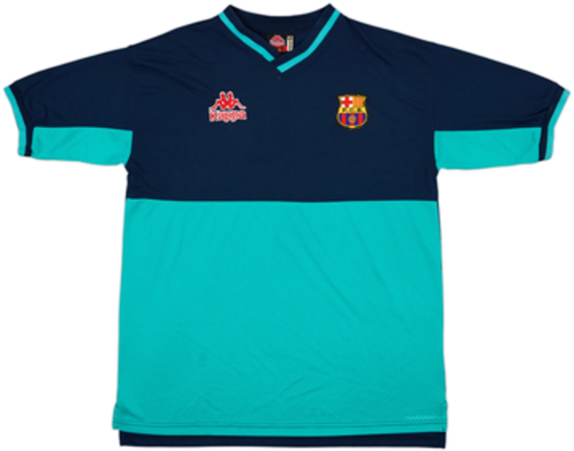 Kappa Barcelona Mens SS Home Shirt 1997/98