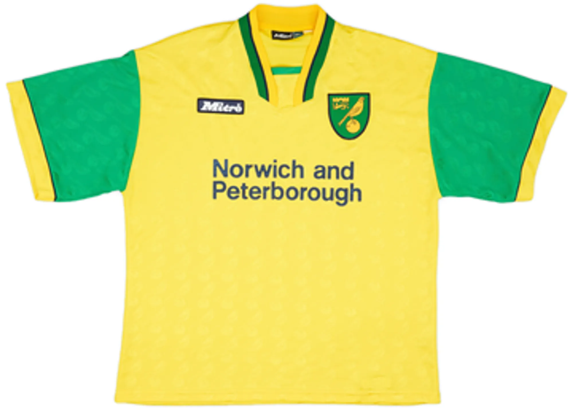 Home Norwich City Mens SS Home Shirt 1996/97