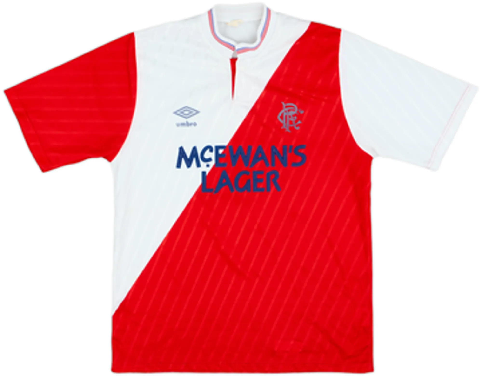 Umbro Rangers Mens SS Away Shirt 1987/88