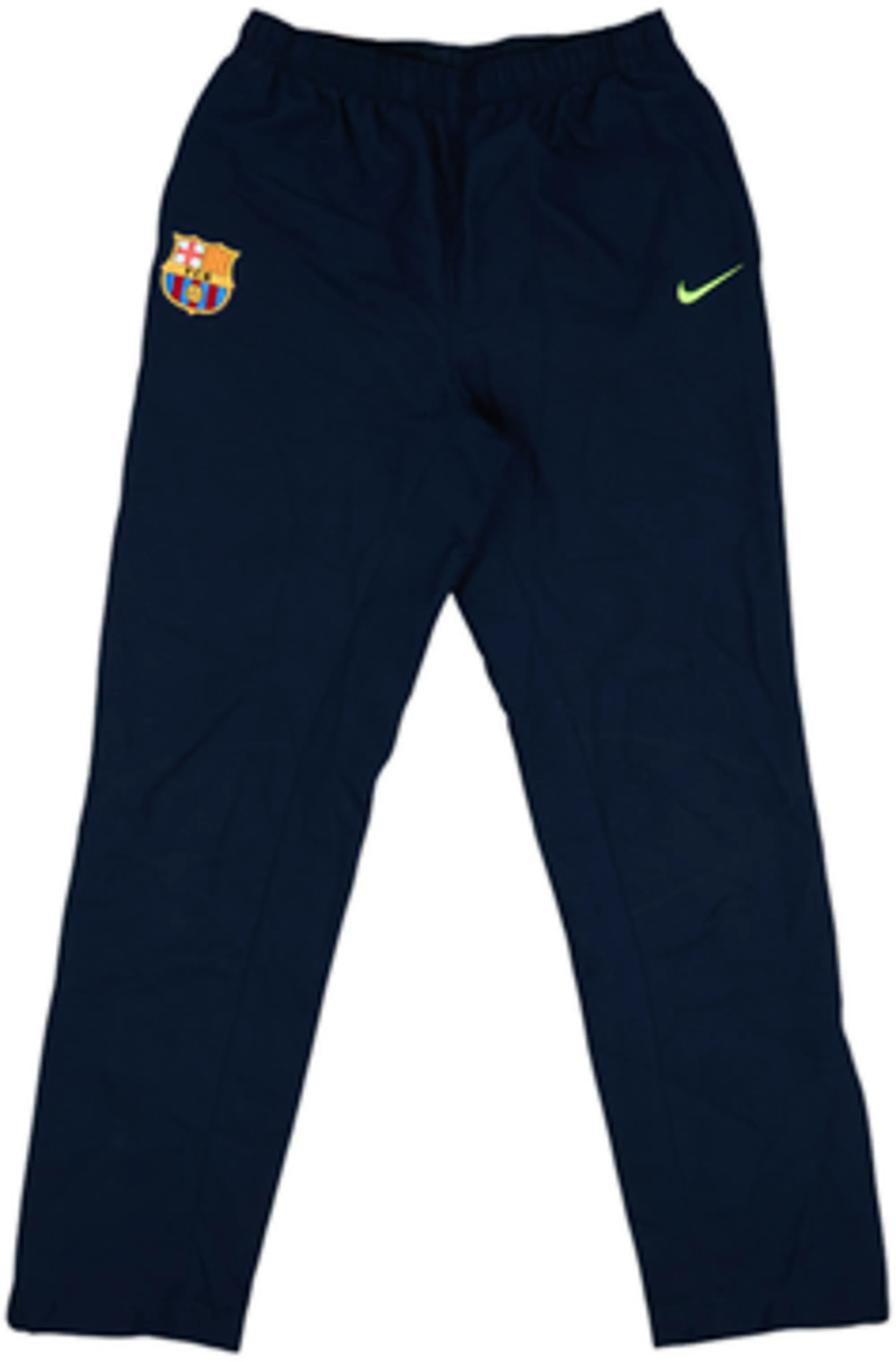 2007-08 Barcelona Nike Track Pants/Bottoms - 9/10 - (L.Boys)
