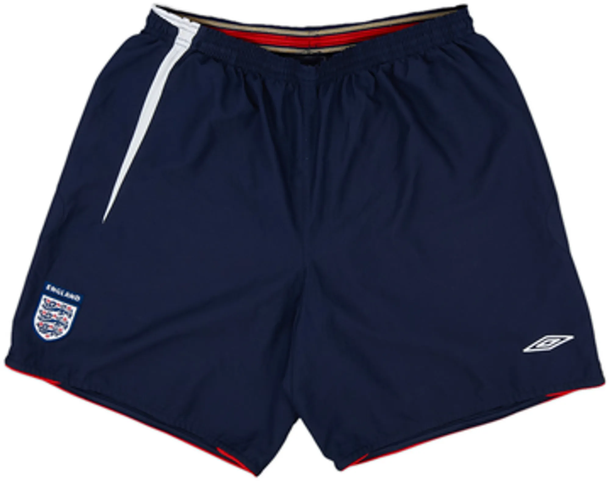 2005-07 England Home Shorts - 9/10 - (XL)