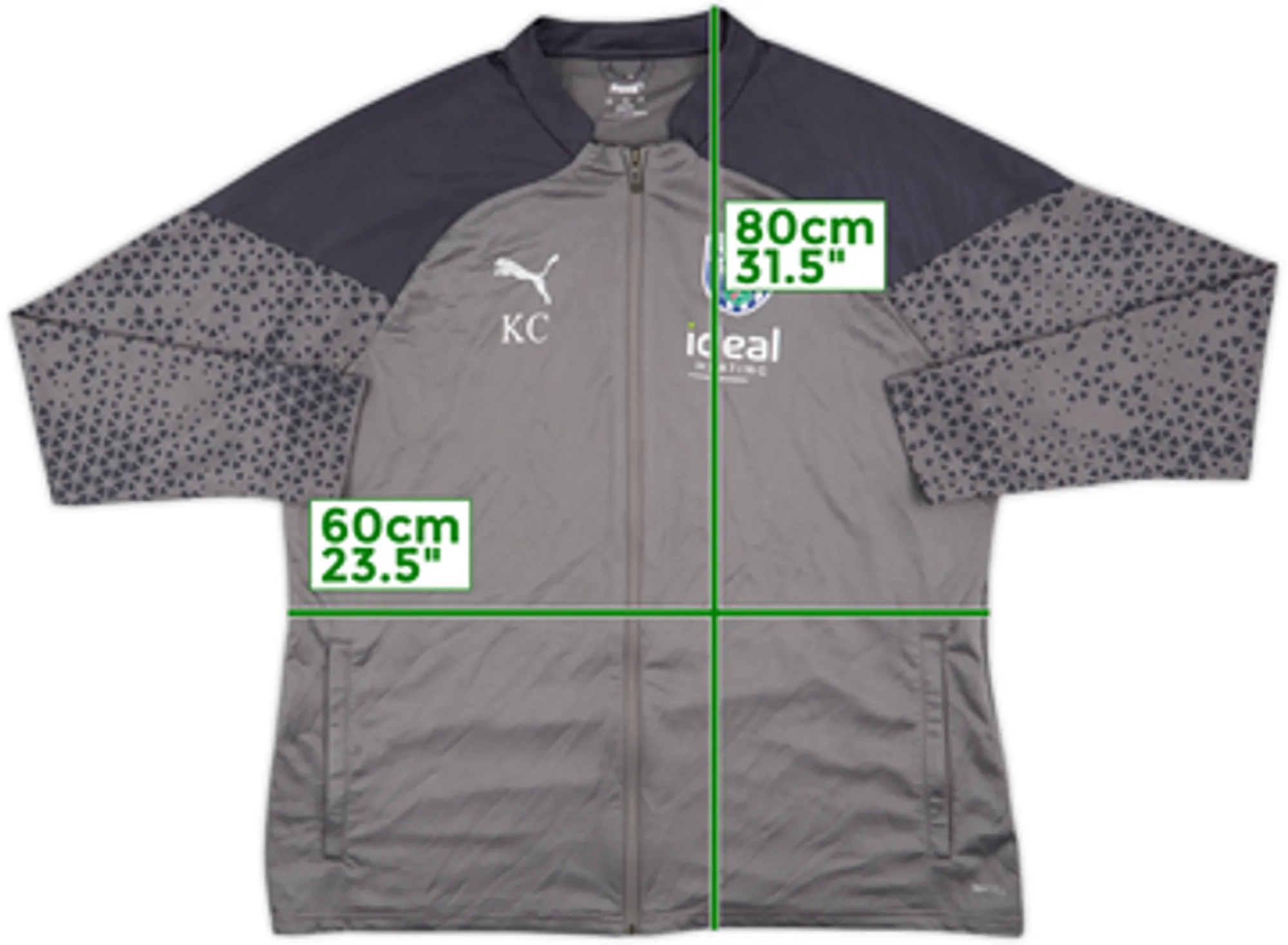 2023-24 West Brom Staff Issue Puma Track Jacket KC - 7/10 - (XXL)