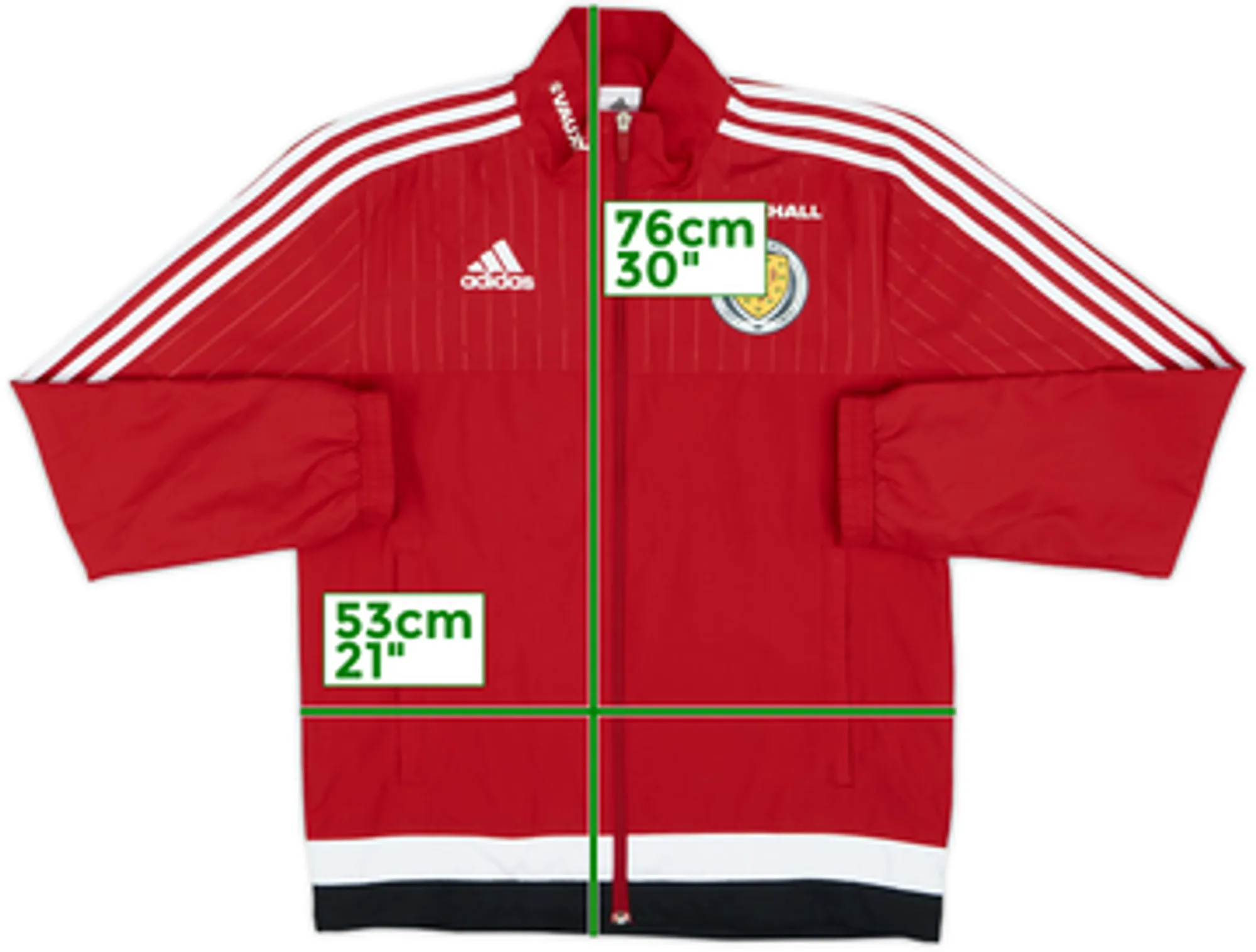 2014-15 Scotland adidas Track Jacket - 9/10 - (S)